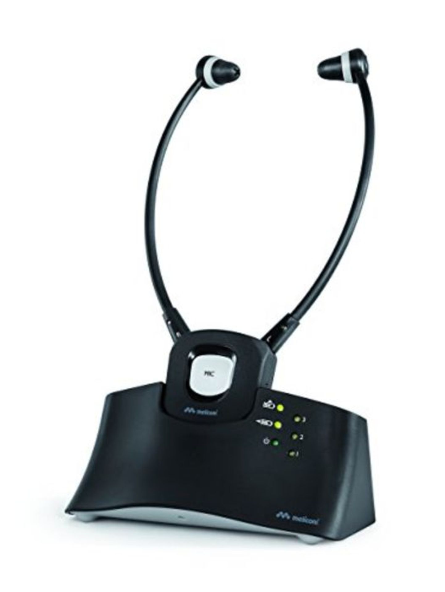 RRP £104.00 Meliconi Hp Steto Digital, Cuffia Tv Stetoscopica 100% Digitale con Ingresso Audio Ana - Image 4 of 6