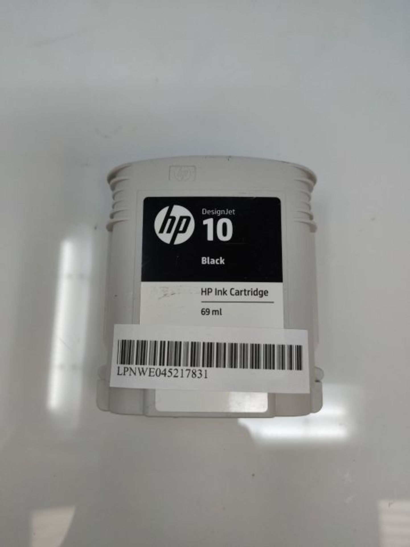 HP Original 10 Black Ink Cartridge 69 ml C4844A - Image 2 of 2