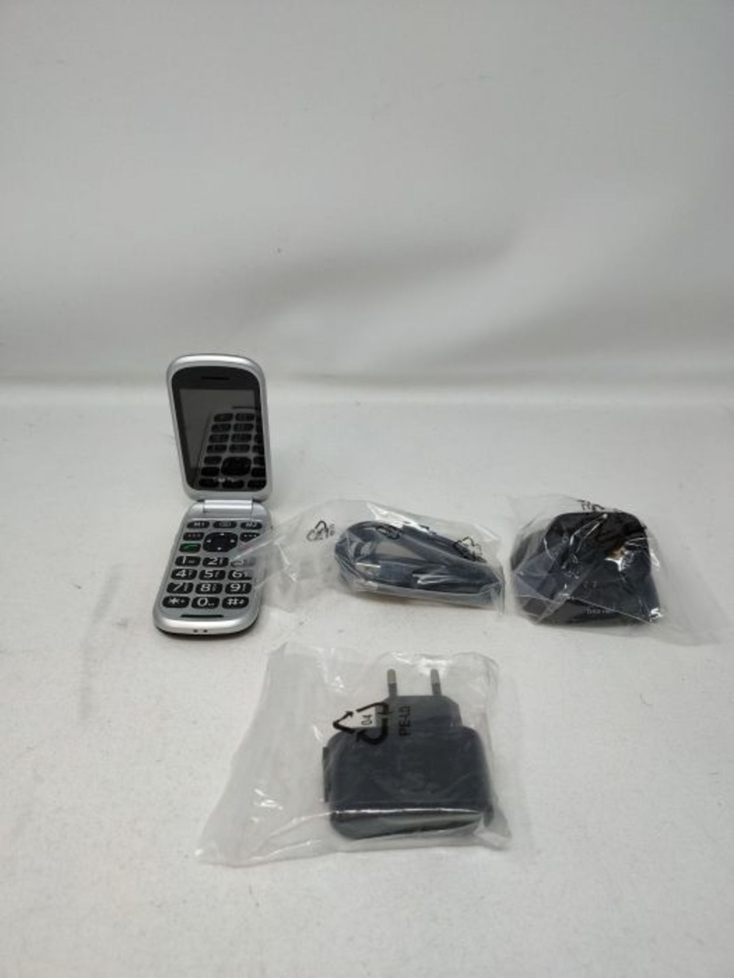 RRP £52.00 Beafon Handy im Klappdesign "SL590" (Bluetooth, Freisprechfunktion) Schwarz - Image 3 of 3