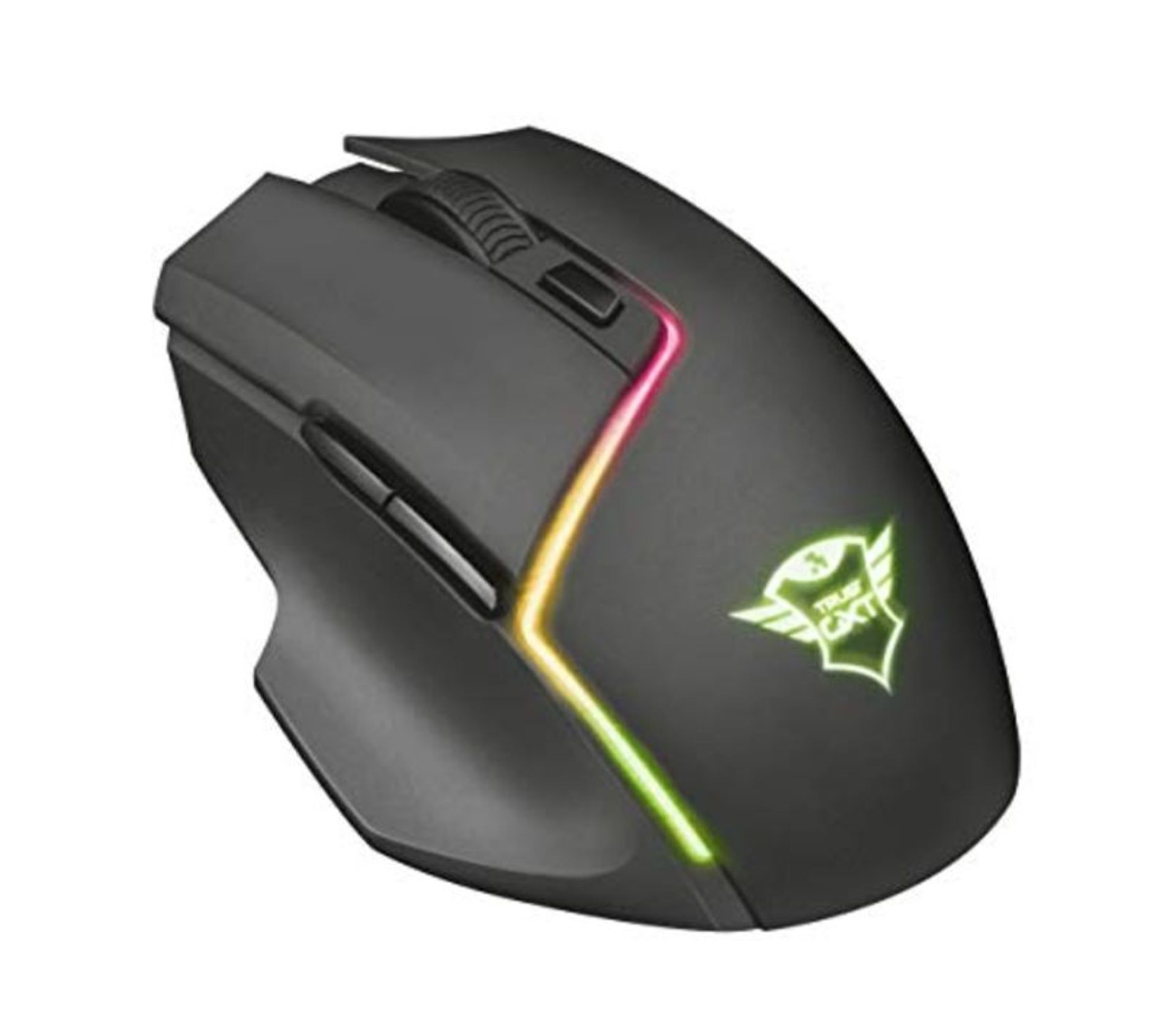 Trust Gaming 22210 GXT 161 Disan Wireless Gaming Mouse, 500-3000 DPI, RGB Illuminated