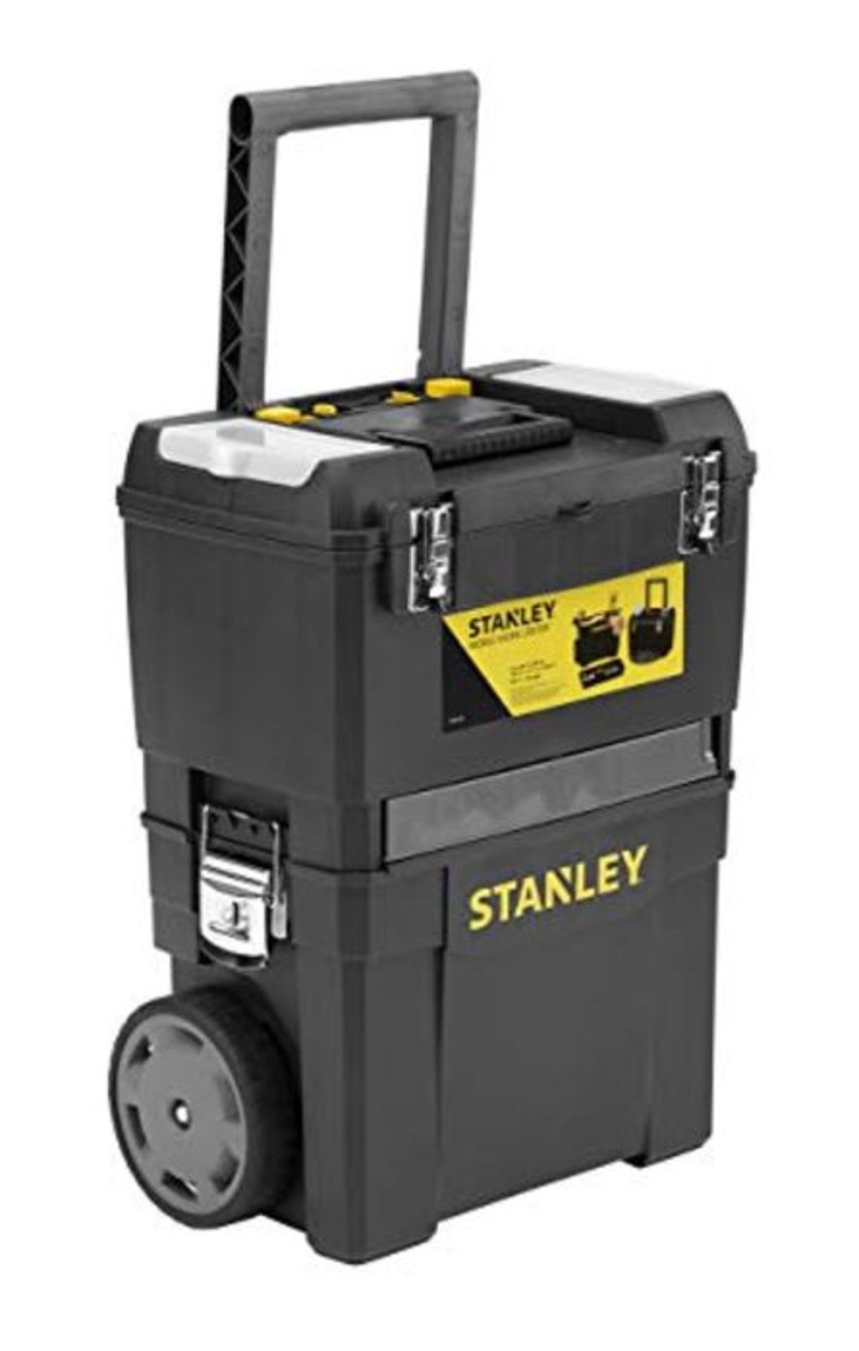 STANLEY Mobile Work Centre Toolbox, 2 Tier Stackable Units, 1-93-968