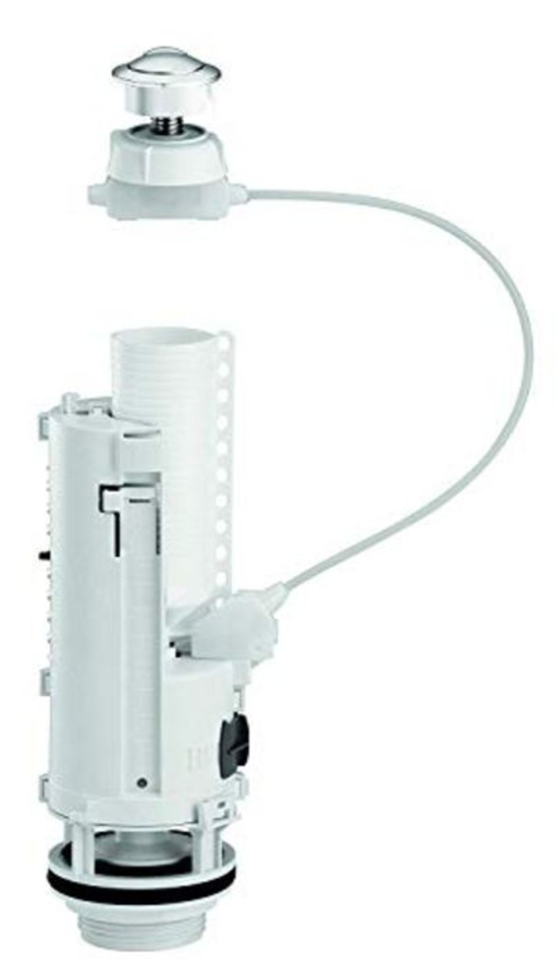 Siamp 32500007 Optima 50 Flushing Mechanism, White