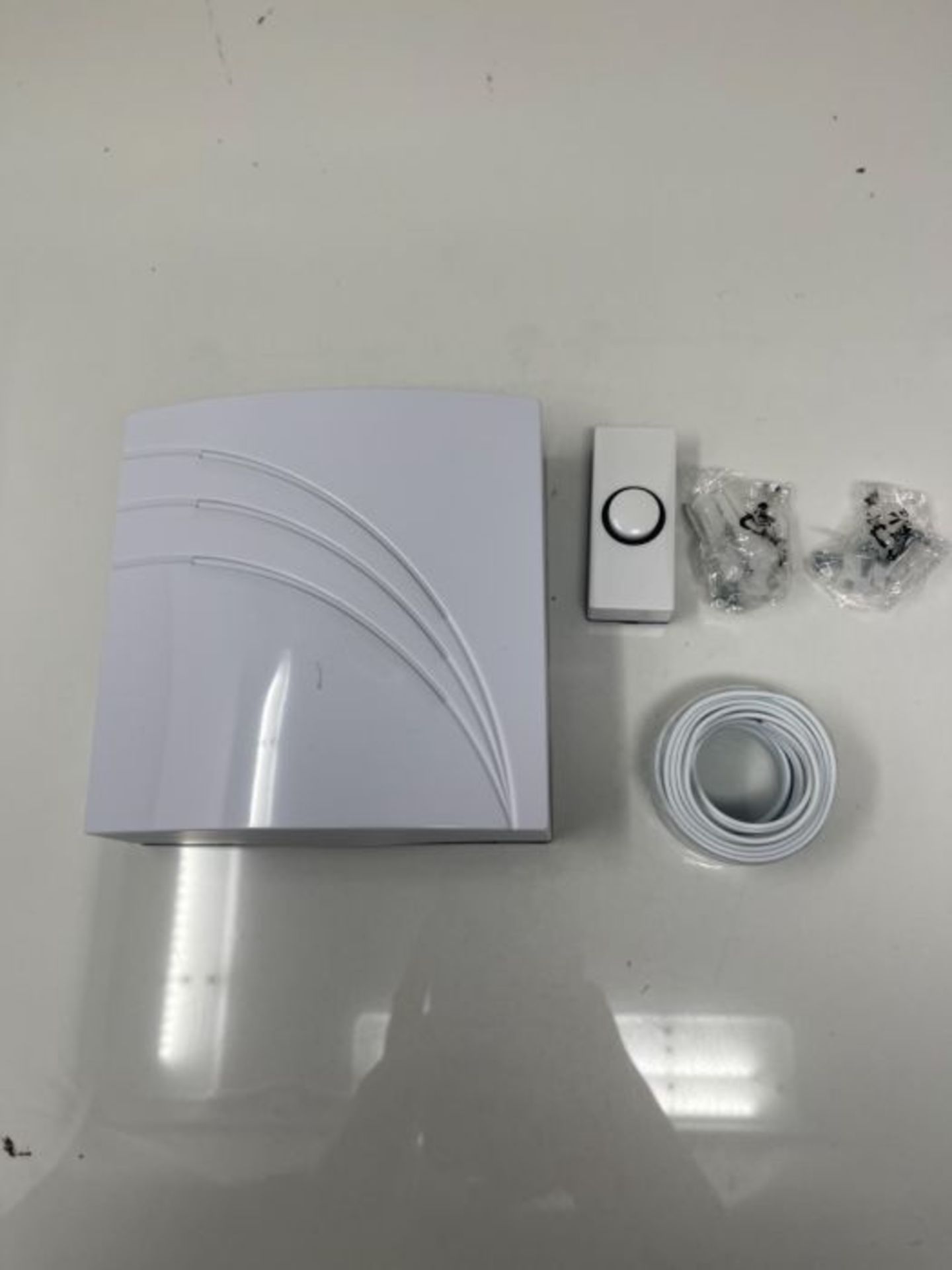 Byron 761 Complete wired doorbell kit  8 melodies  5 m cable - Image 4 of 4