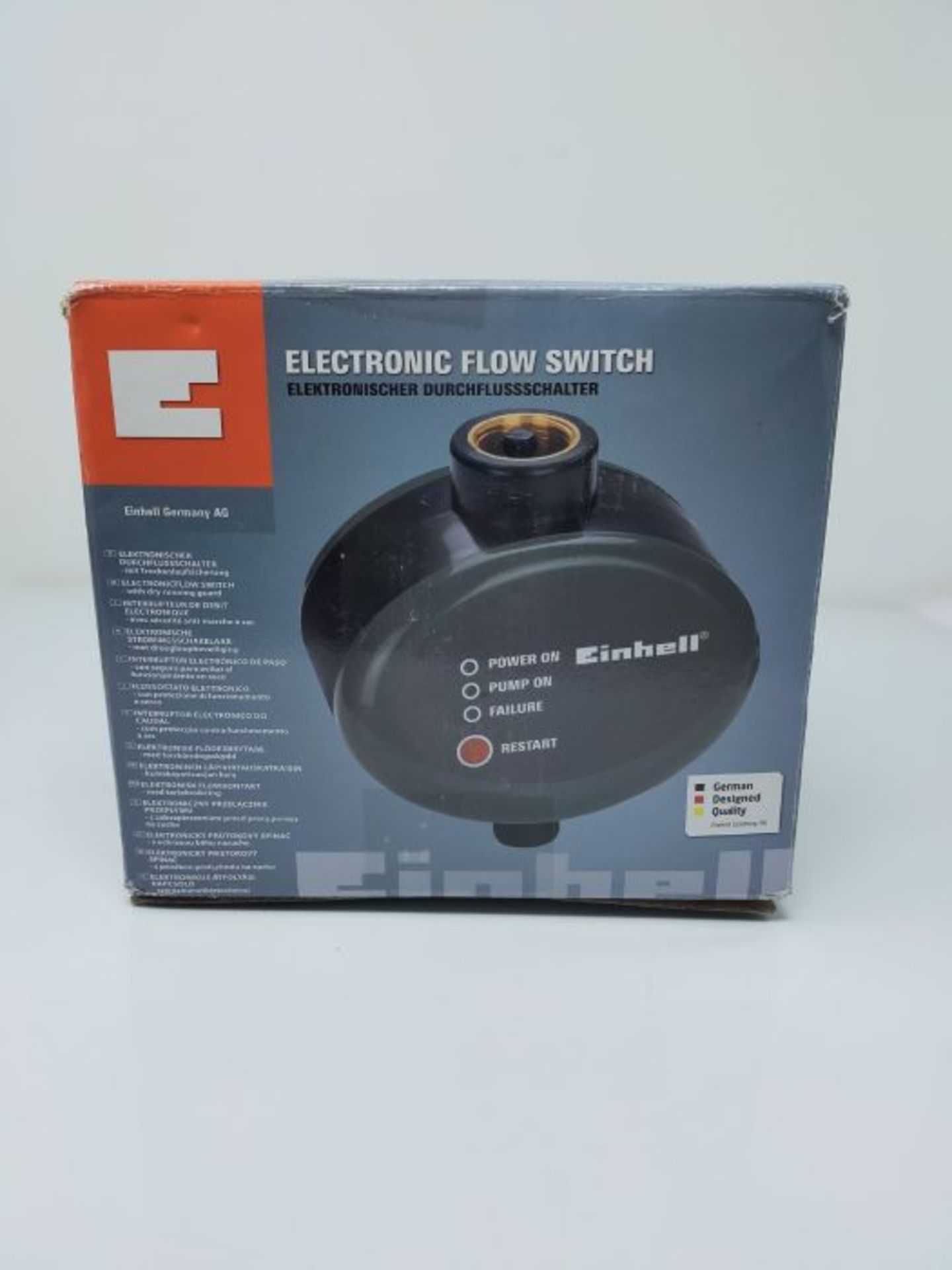 Einhell Electric Flow Switch (10 Bar, Includes Power Adapter) - Image 2 of 6