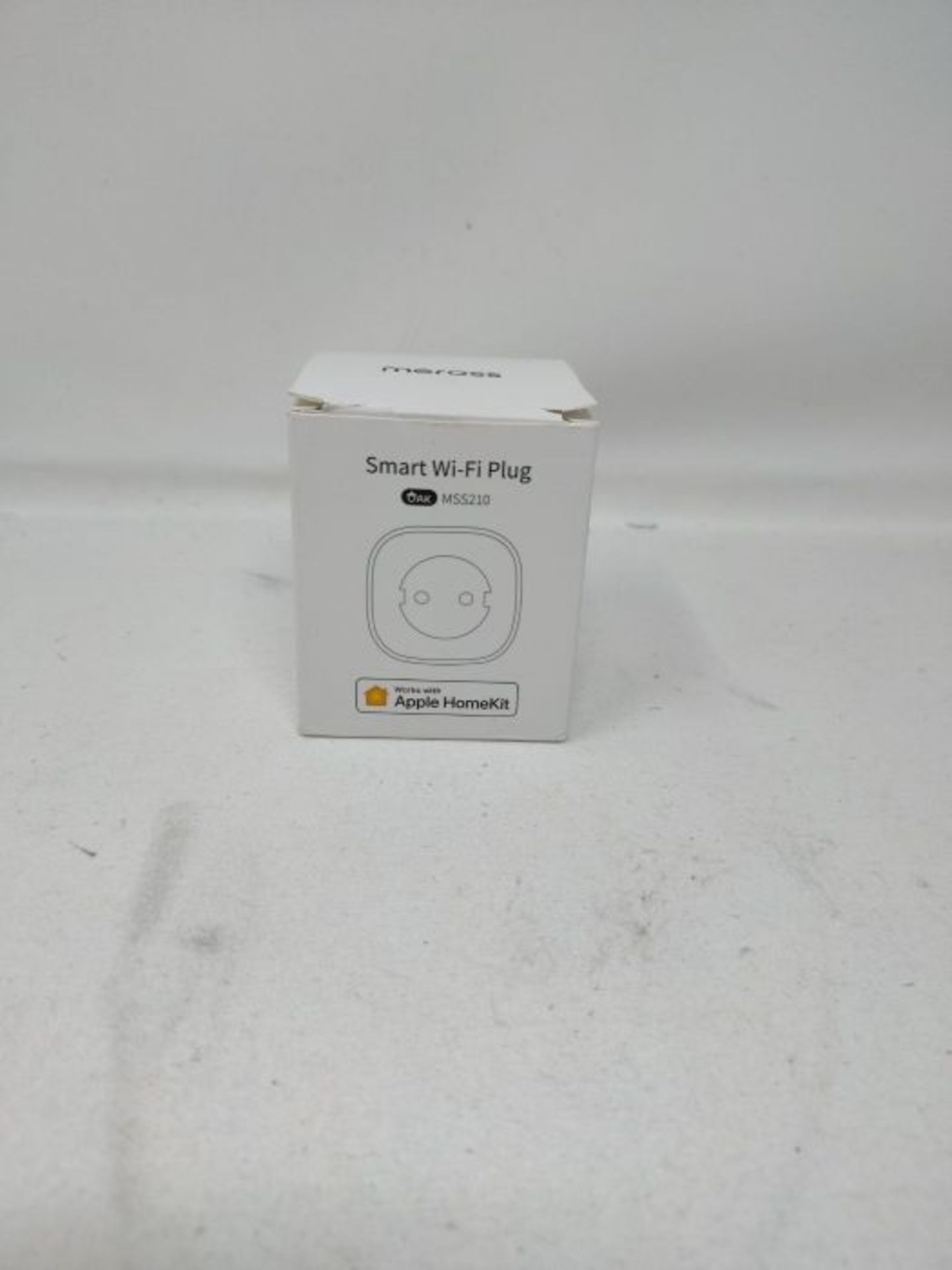 WLAN socket works with Apple HomeKit, meross Smart Plug, compatible with Siri, Alexa,