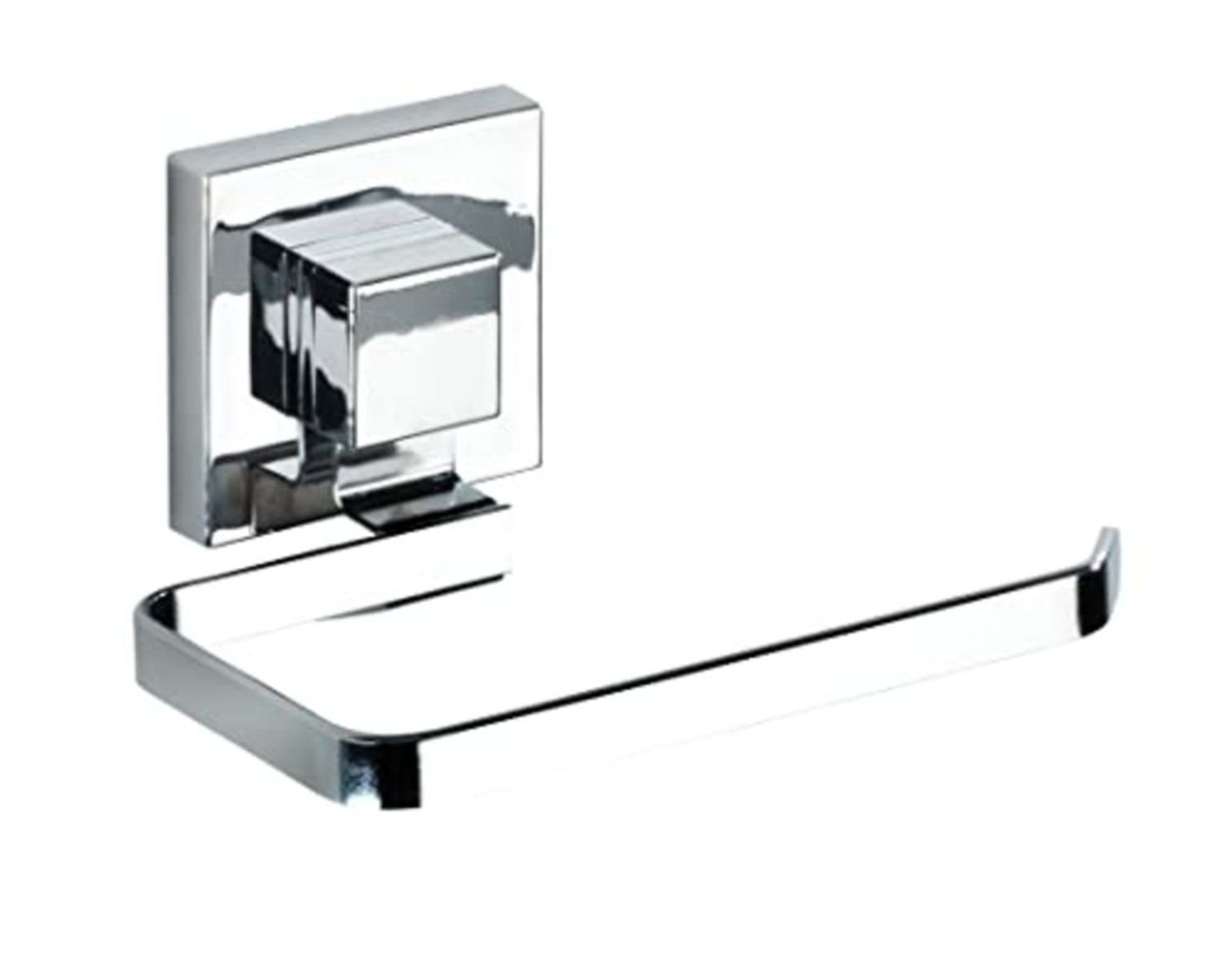 WENKO Vacuum-LocÂ® Toilettenpapierhalter Quadro Edelstahl, WC-Rollenhalter - Image 3 of 4
