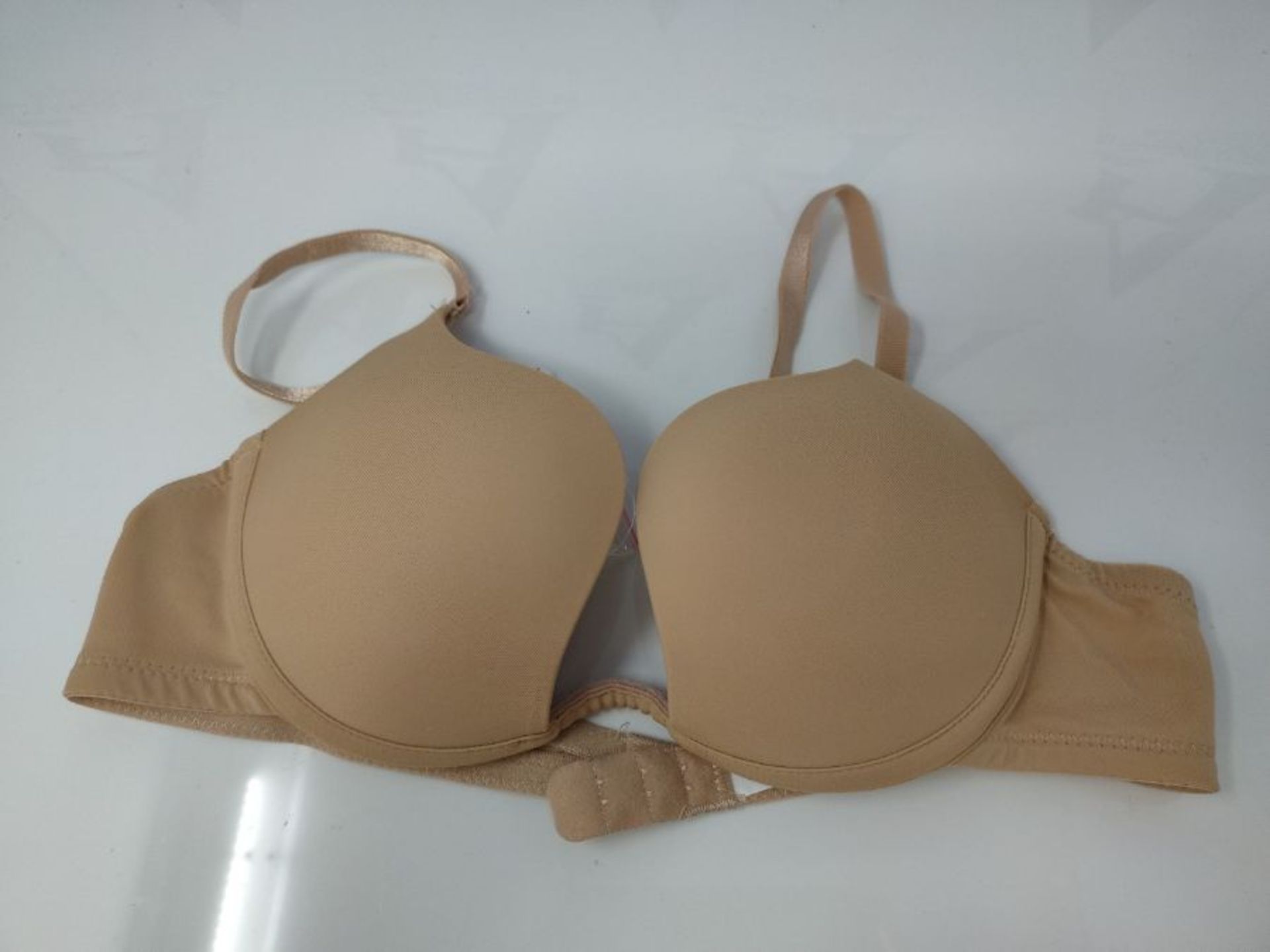 ZUKULIFE Donna Pizzo Push Up Regolazione Reggiseno - (Albicocche 4B) - Image 4 of 4