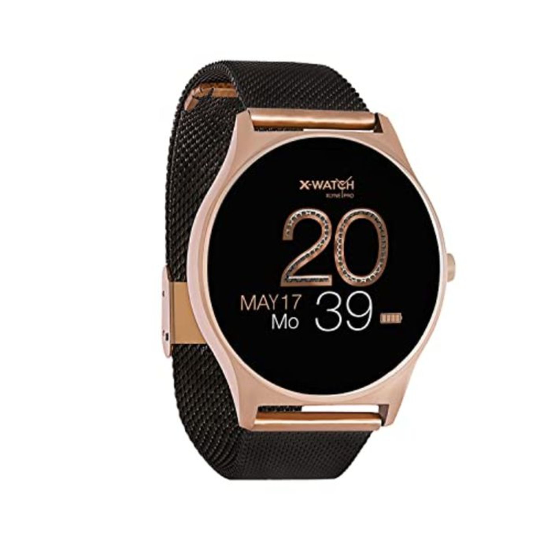 RRP £74.00 [INCOMPLETE] X-WATCH JOLI XW PRO-Smartwatch Damen iOS/iPhone-Fitnessuhr-Android mit Wh