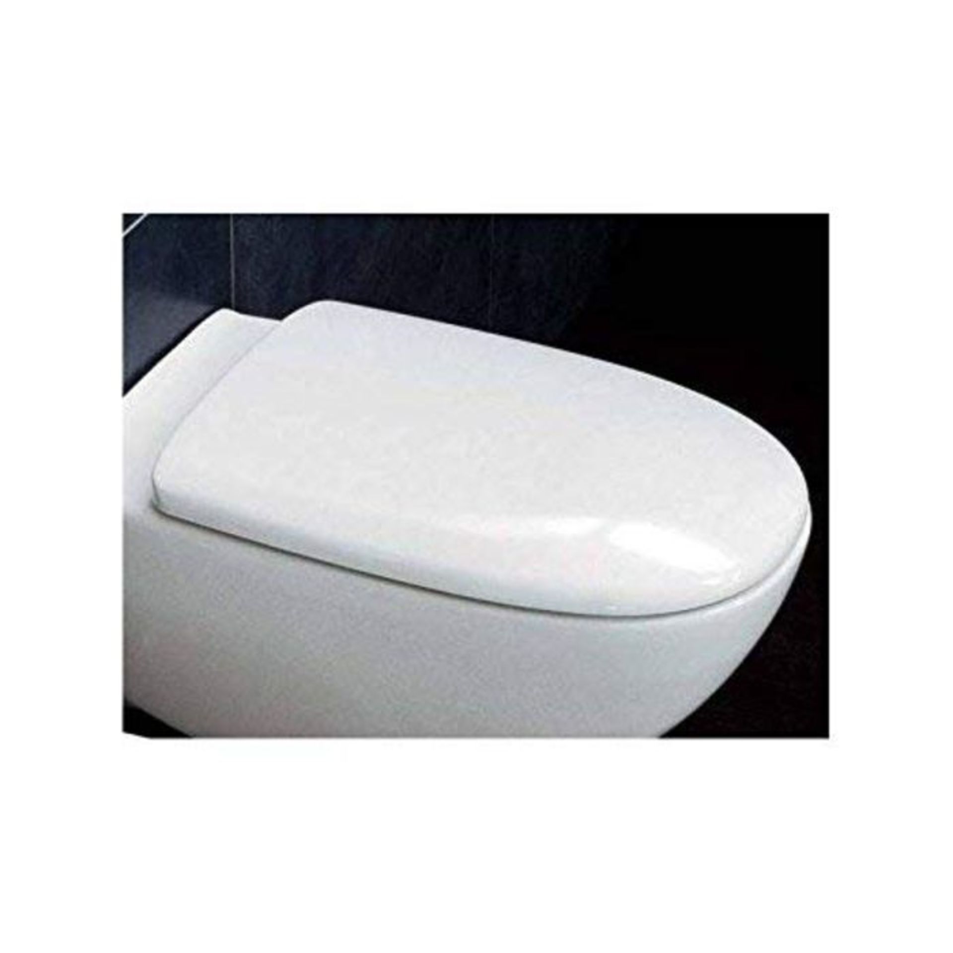 RRP £197.00 Flaminia 5085 CW03 Seat Duroplast, Wrap, Spin Collection, White - Image 3 of 4