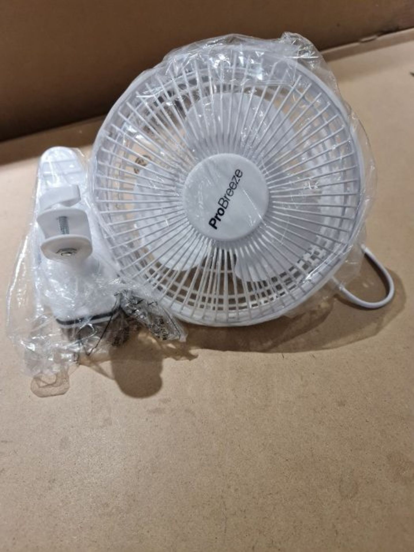 Pro Breeze Mini Ventilatore Professionale con Clip I Piccolo Ventilatore Elettrico con - Image 2 of 4