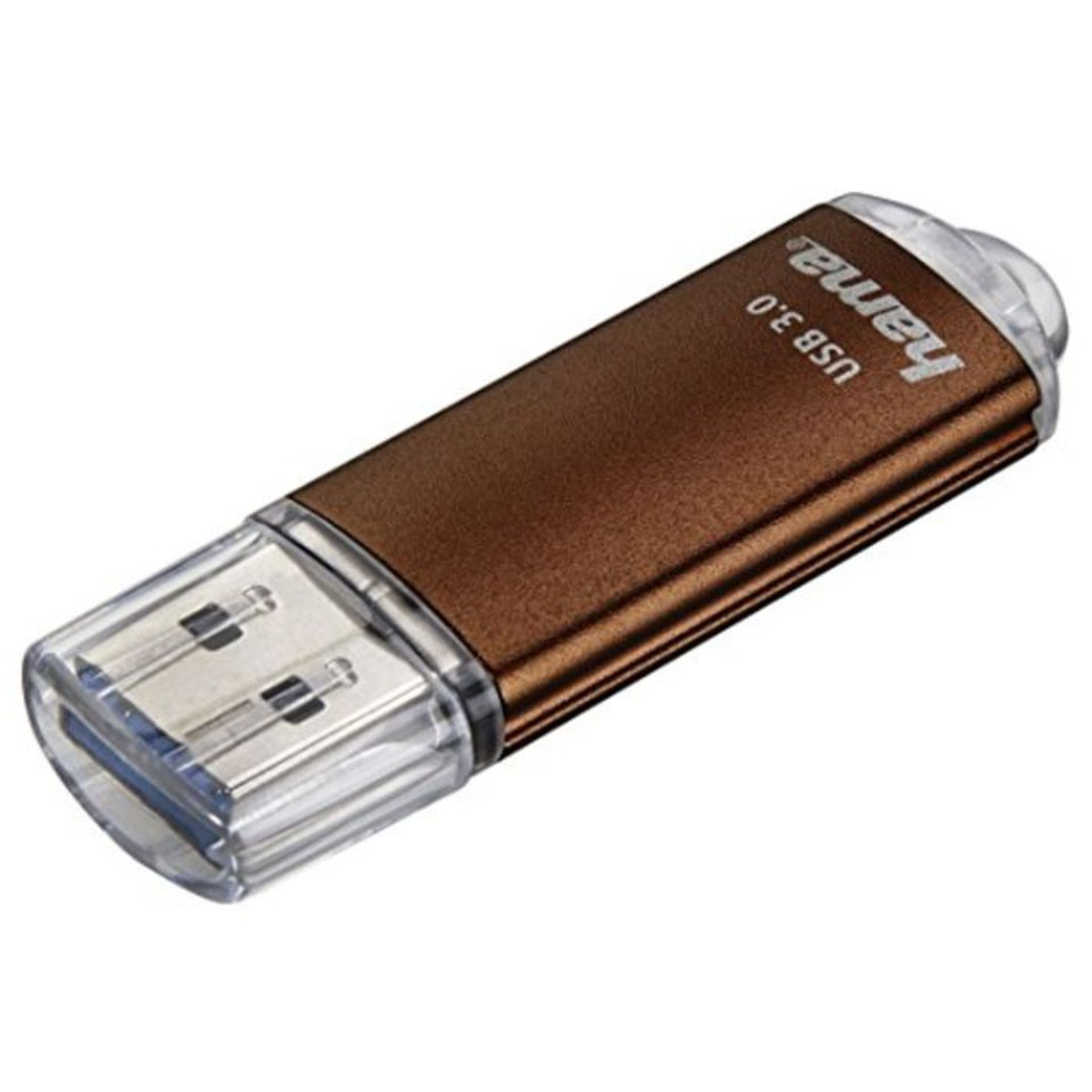 Hama Laeta FlashPen USB Stick USB 3.0, 16GB, 40MB/s - Brown brown brown 256 GB