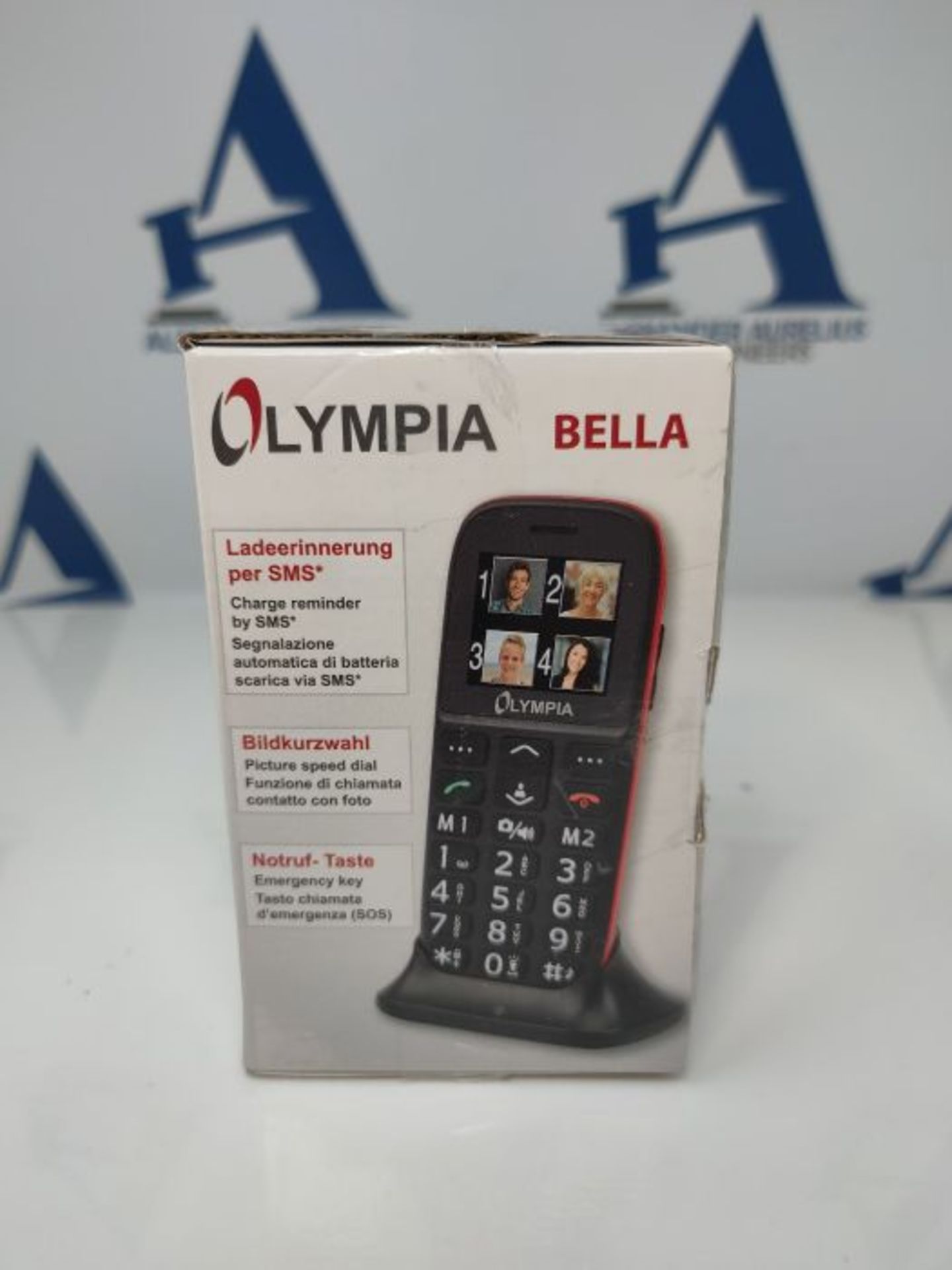 Olympia Bella 2214 - Handy für Senioren ohne Vertrag Seniorenhandy große Tasten einf - Image 2 of 3