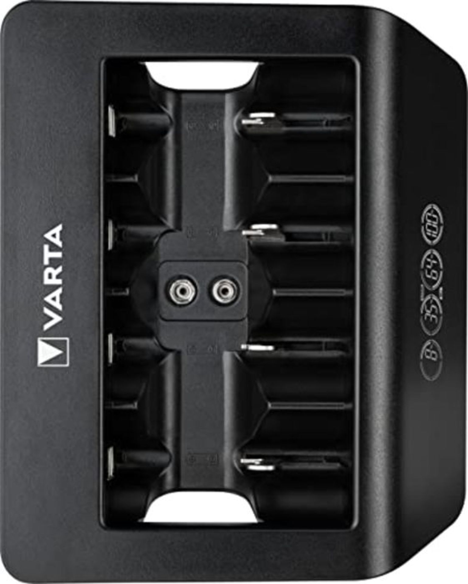 VARTA Universal Charger+, Ladegerät für Akkus in AA/AAA/9V und USB Geräte, Einzelsc