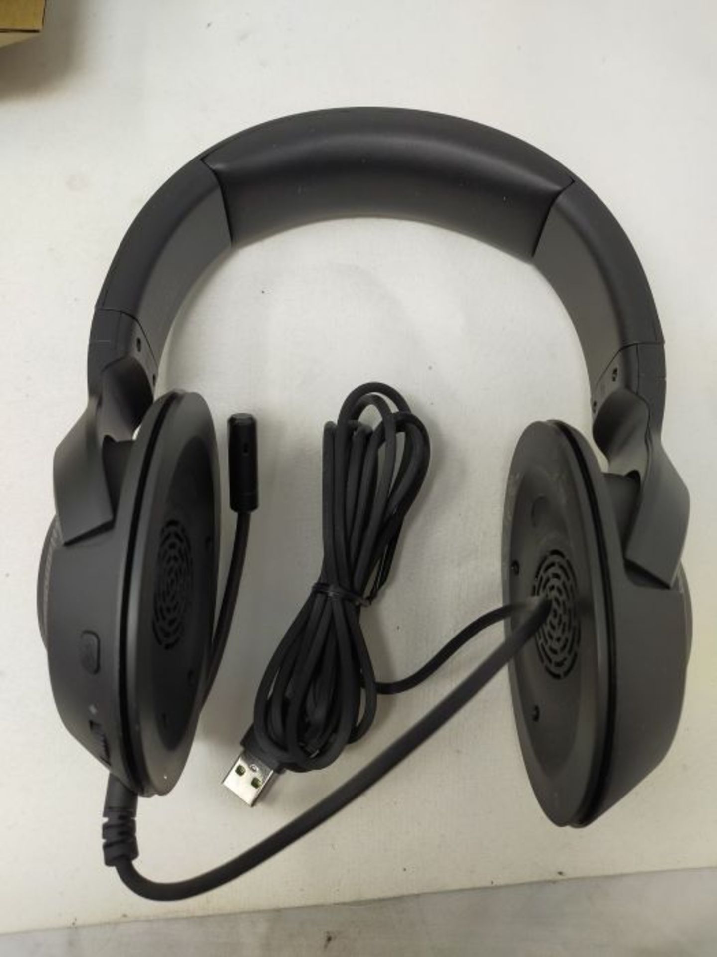 RRP £66.00 Razer Kraken X USB Gaming Headset, Cuffie Da Gioco Con Audio Surround Digitale 7.1, Mi - Image 3 of 3
