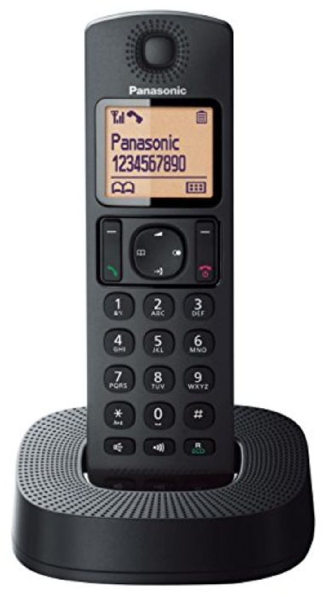 Panasonic KX-TGC310EB Digital Cordless Phone with Nuisance Call Blocker - Black - Image 3 of 4