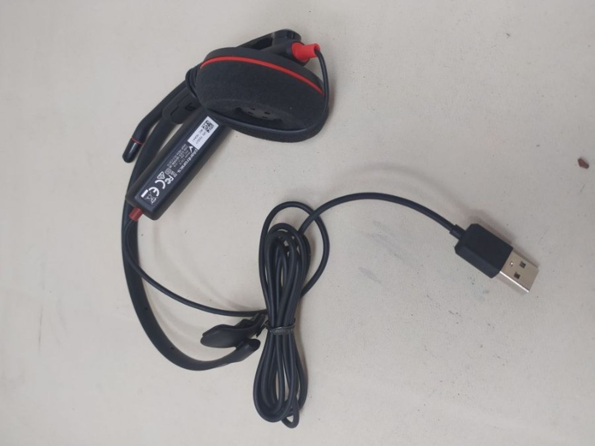 Plantronics Blackwire C3210 Mono USB Headset - Black - Image 2 of 2