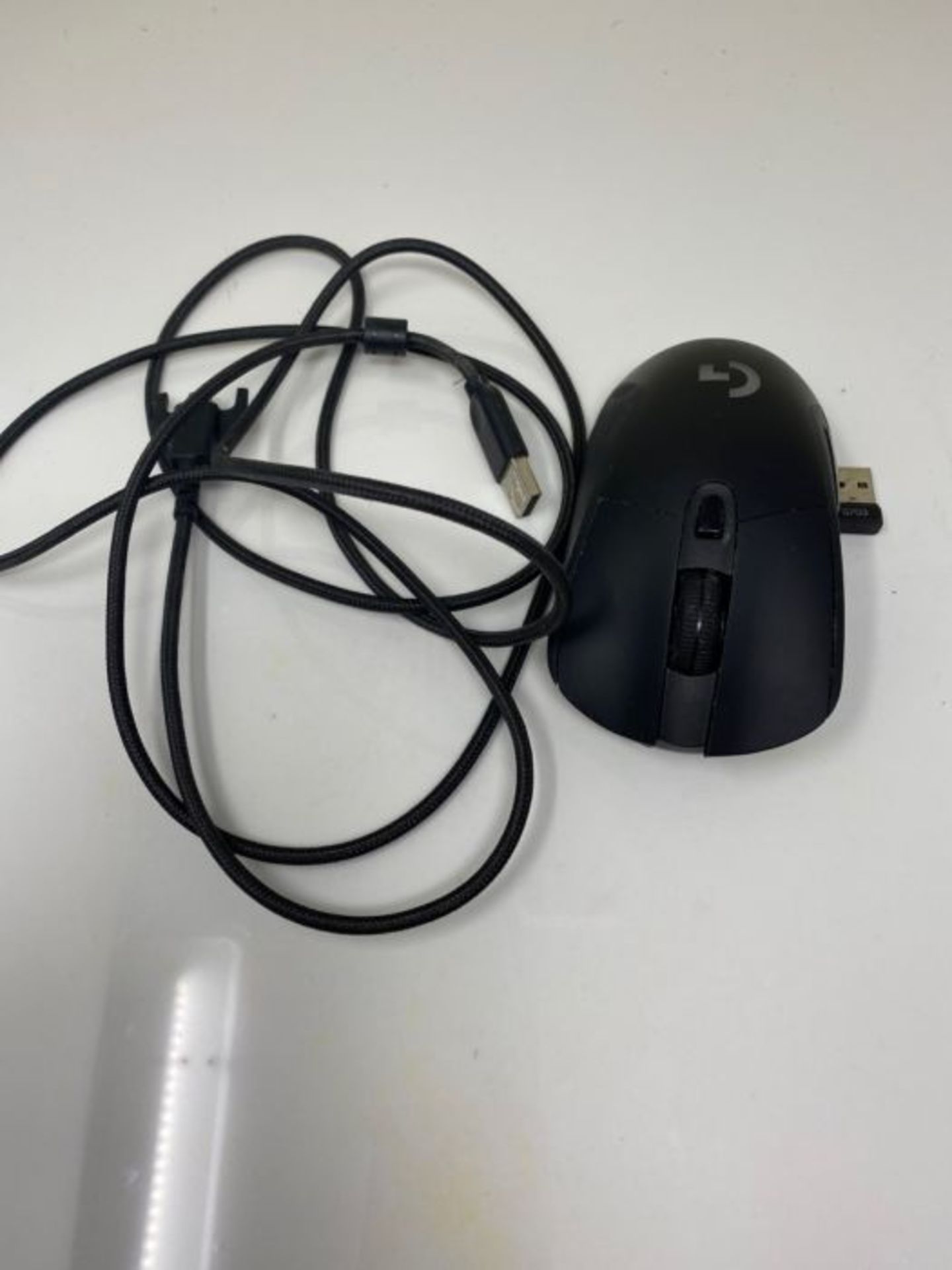RRP £77.00 Logitech G703 LIGHTSPEED Wireless Gaming Mouse, 12000 DPI, RGB, Lightweight, 6 Program - Image 3 of 3