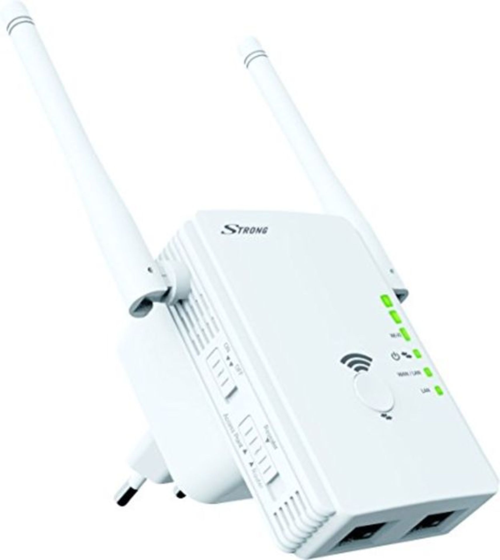 Strong REPEATER300V2 Ripetitore Wifi Casa e Ufficio, Wireless Extender e Access Point,