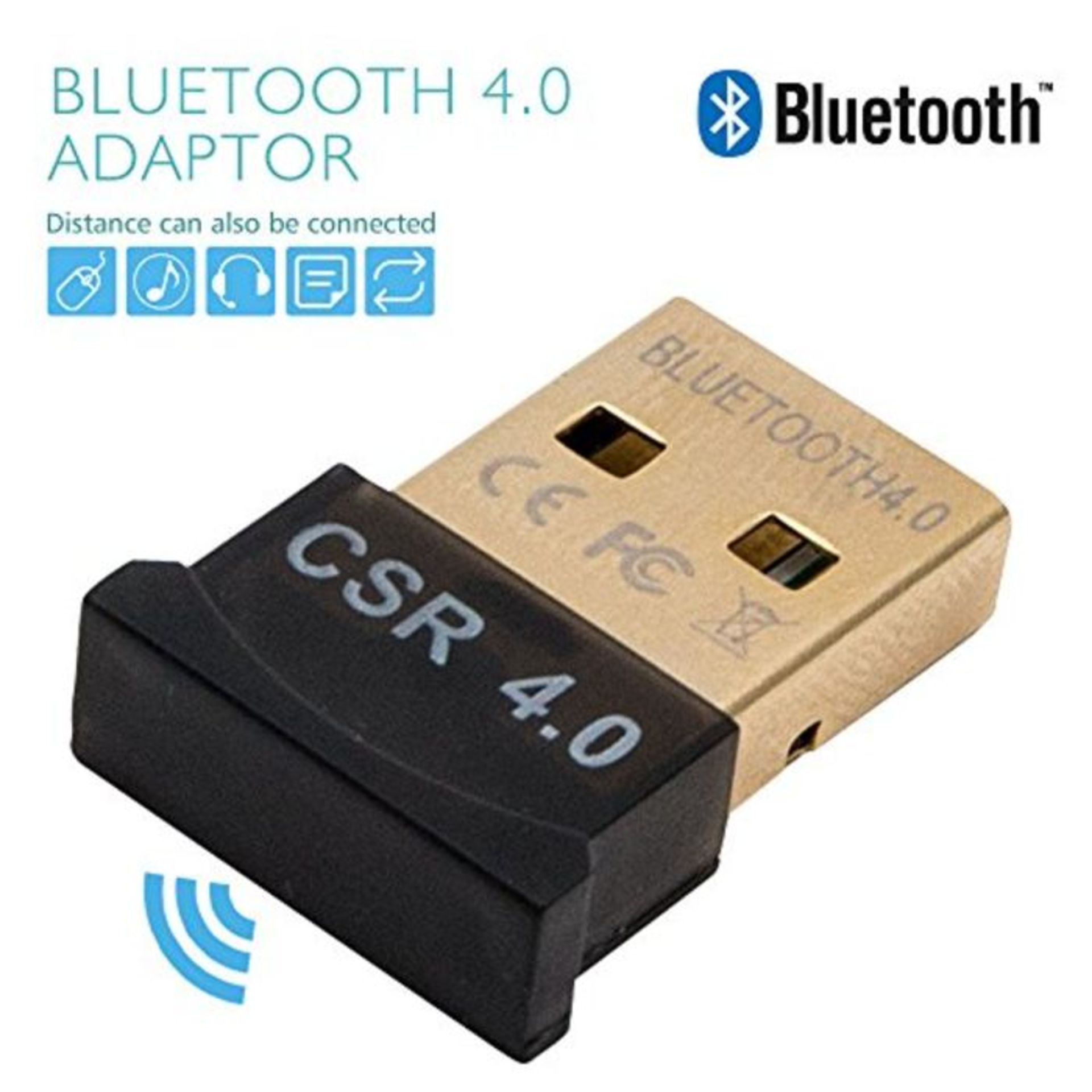 Bluetooth CSR 4.0 Dongle USB Adapter Plug and Play For For Windows 10 / 8.1 / 8 / 7 ¡