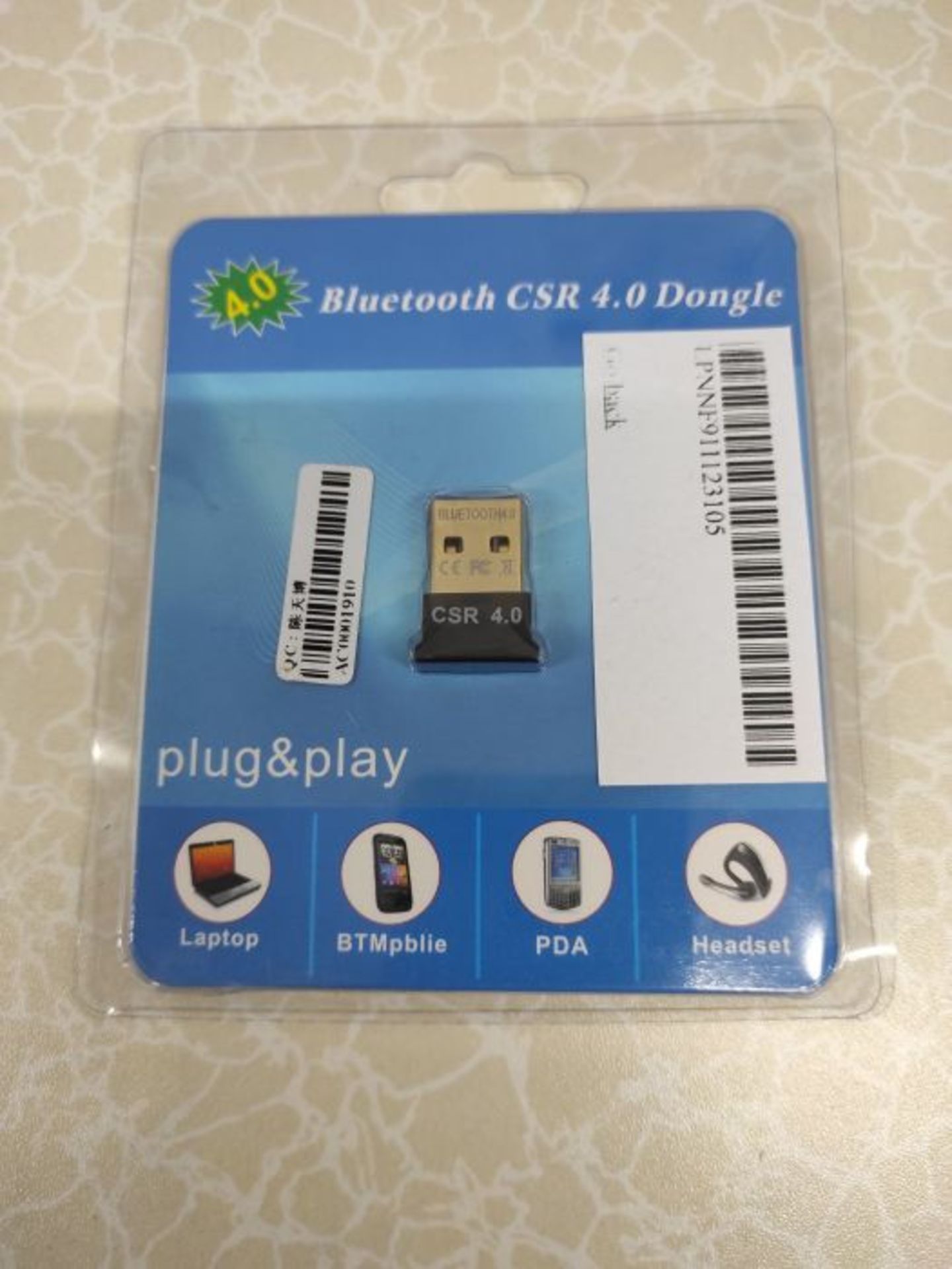 Bluetooth CSR 4.0 Dongle USB Adapter Plug and Play For For Windows 10 / 8.1 / 8 / 7 ¡ - Image 2 of 3