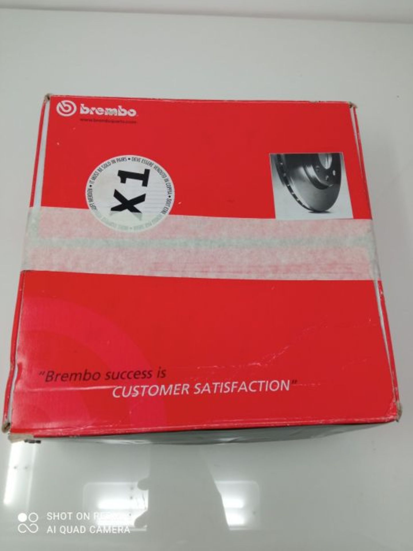 RRP £59.00 Brembo 08.9512.17 Rear Brake Disc with Bearing Kit & ABS - Single Piece - Image 3 of 3