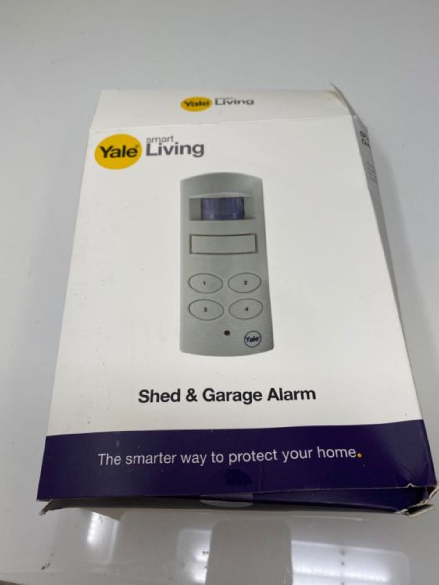 Yale SAA5015 Wireless Shed and Garage Alarm, Free-Standing or Wall-Mounted, 4 Digit Pi - Image 2 of 3