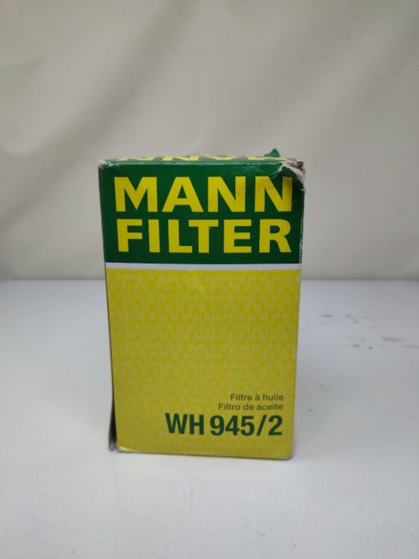 Original MANN-FILTER Oilfilter WH 945/2 - Hydraulic filter - For Utility Vehicles - Image 2 of 3