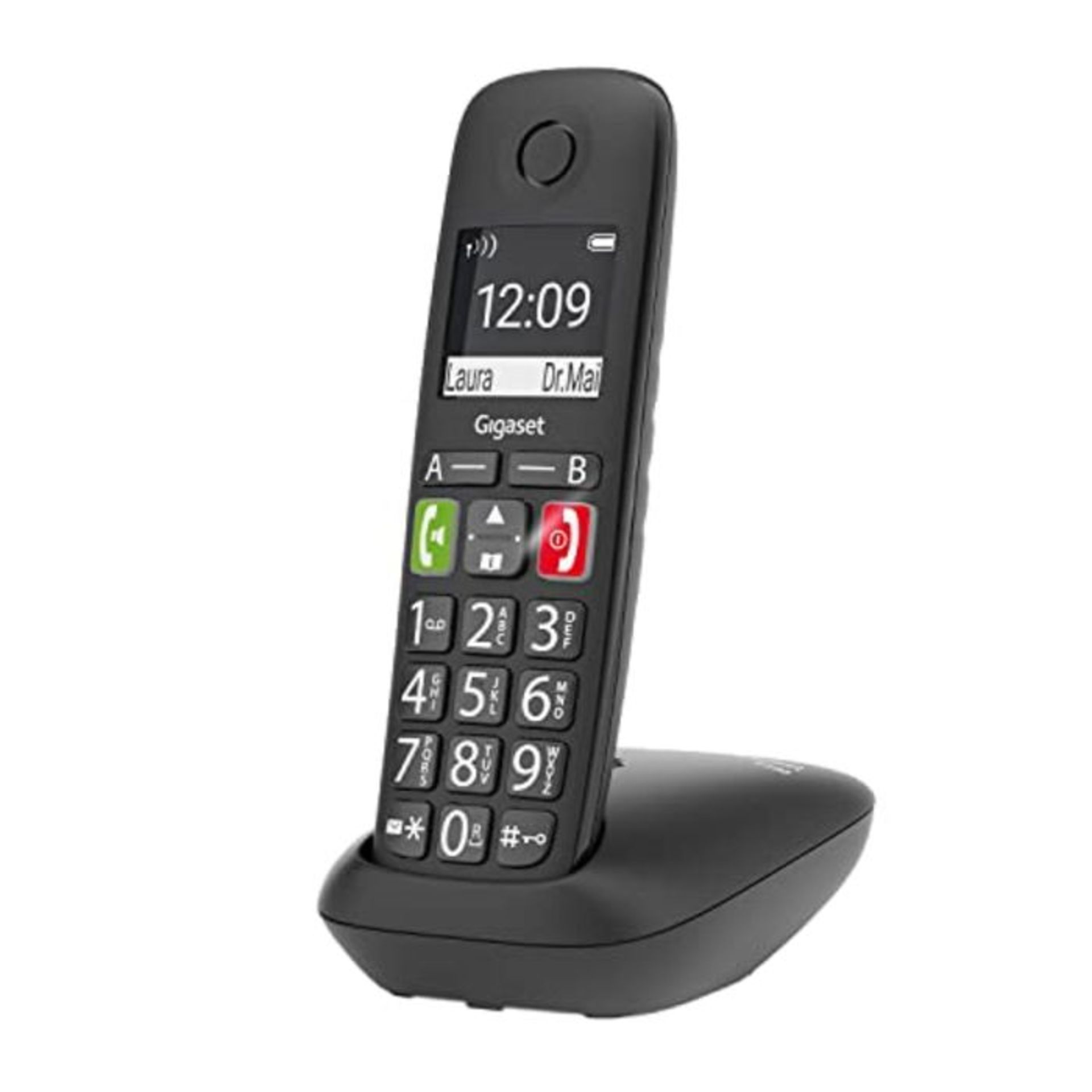 Gigaset EASY - Big Button Home Phone for Elderly with Nuisance Call Block and Hearing