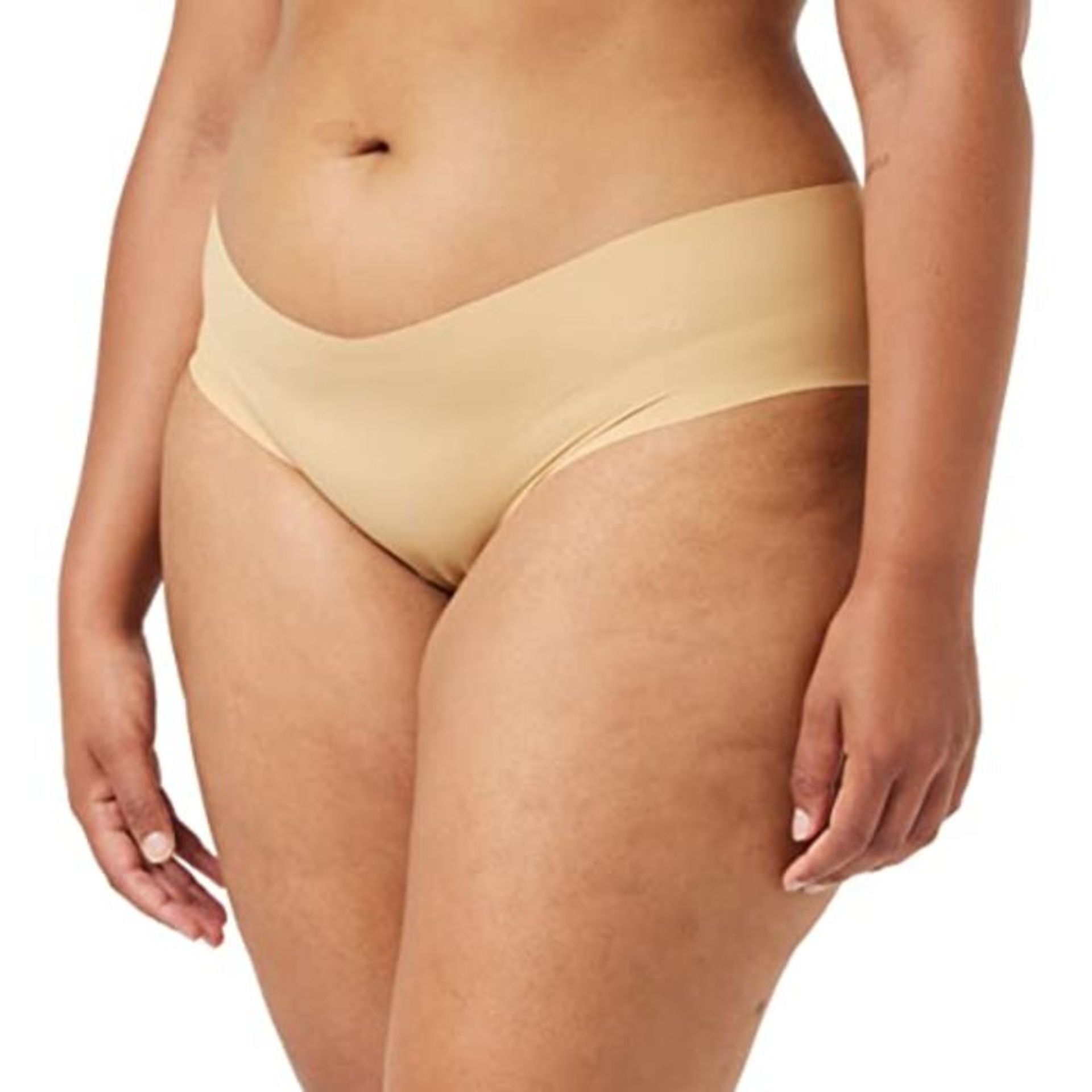 sloggi ZERO Microfibre H Hipster C2P, Shorty Femme, Beige (COGNAC 00SH), M, Lot de 2