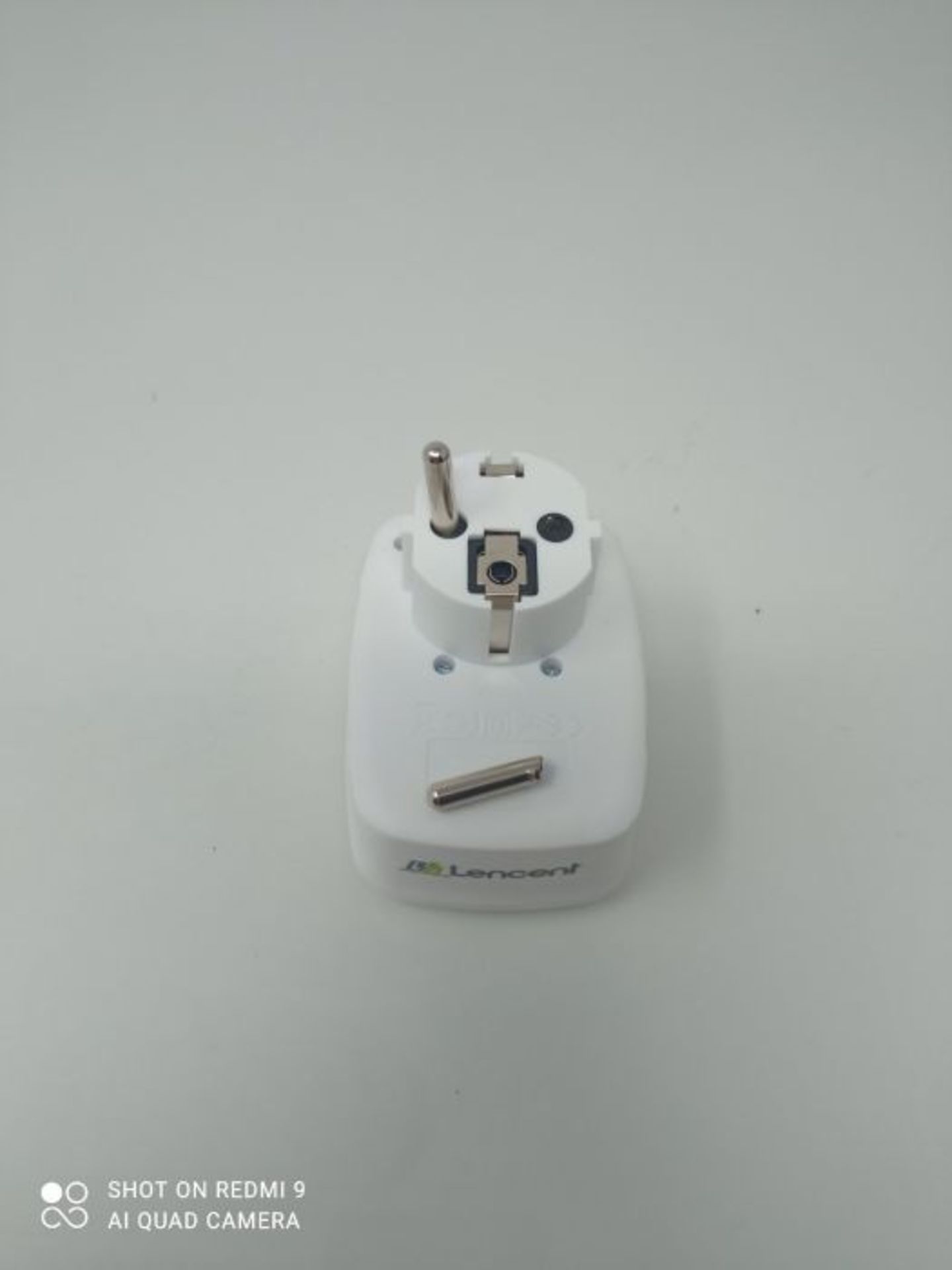 [CRACKED] LENCENT Multiple USB Mains Socket, USB Charger with 1 AC Output, 1 USB C and - Image 2 of 2