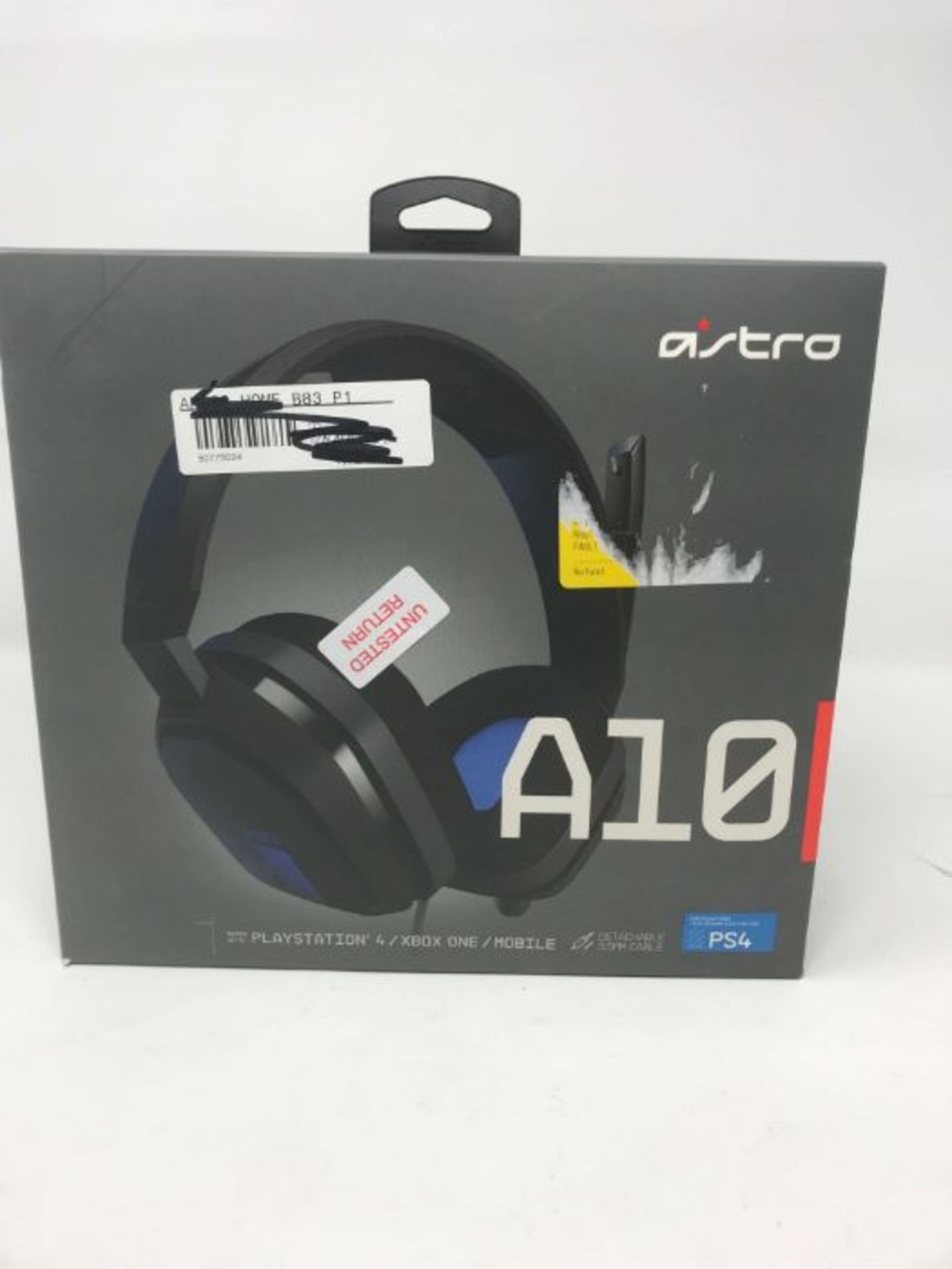 RRP £59.00 A10 HEADSET PS4 BLUE BLACK