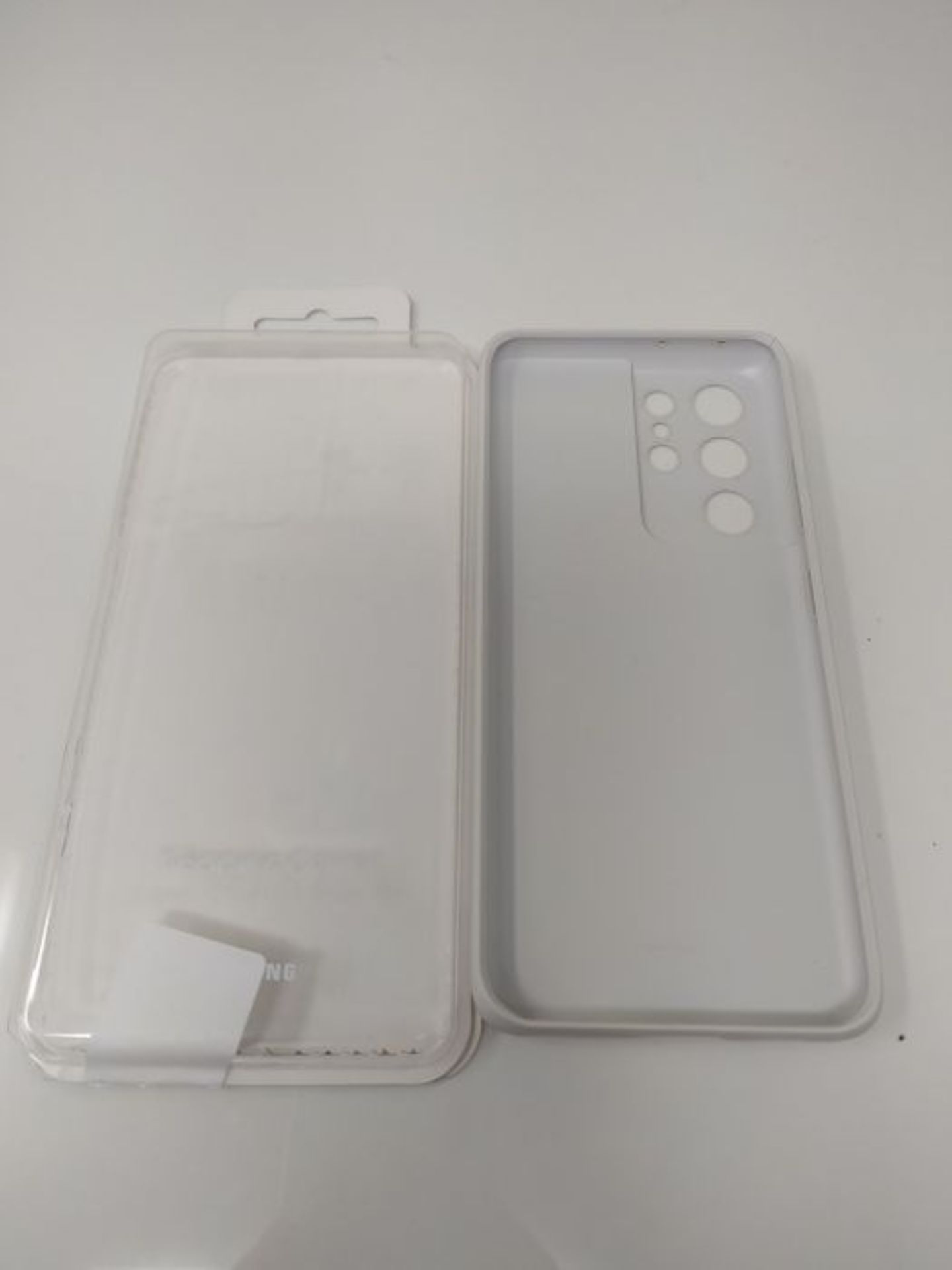 Samsung Galaxy S21 Ultra 5G Silicone Cover Light Gray - 6.8 inches - Image 2 of 2