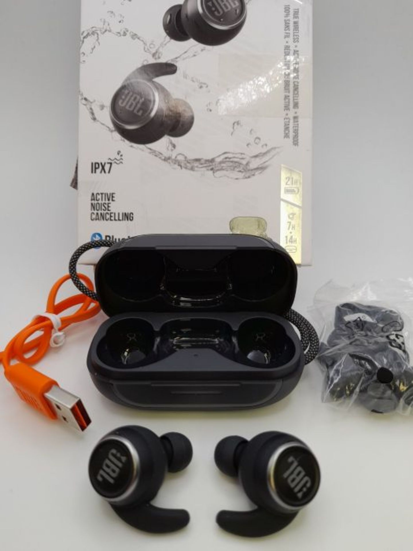 RRP £126.00 JBL Reflect Mini NC TWS - Small waterproof sports in-ear headphones with Bluetooth, wi - Image 3 of 3