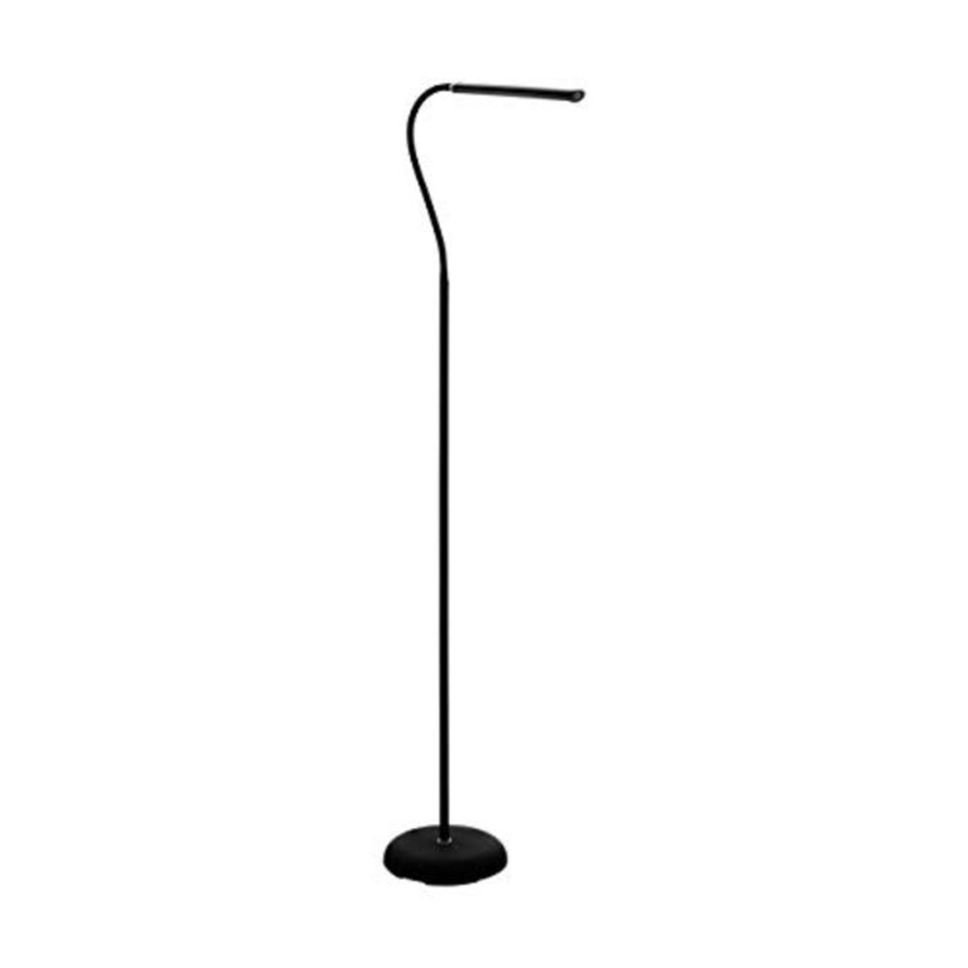 EGLO LED Touch Dimmer Black Adjustable Floor Lamp 'LAROA'