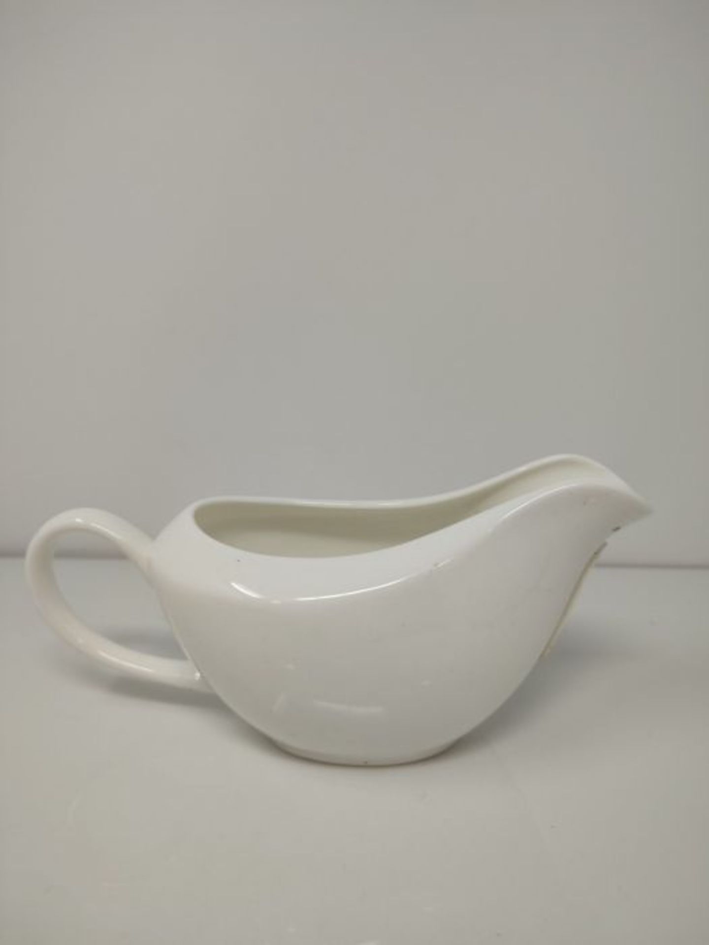 Royal Worcester 0.34 Litre Gravy Boat and Stand, Set of 1, White - Image 2 of 2