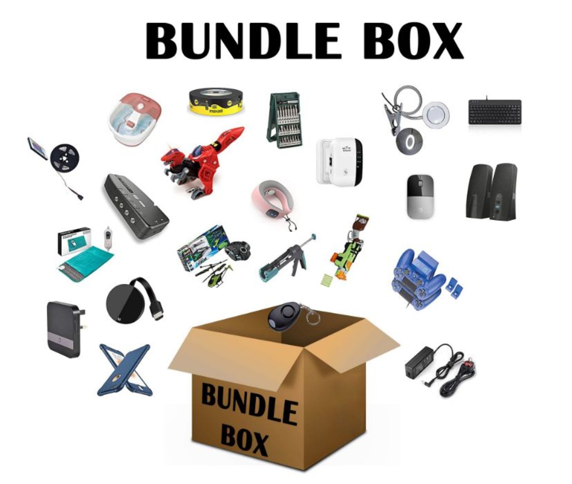 COMBINED RRP £1642.00 LOT TO CONTAIN 174 ASSORTED Tech Products: Amazon, OtterBox, Tec-Digi, Sc