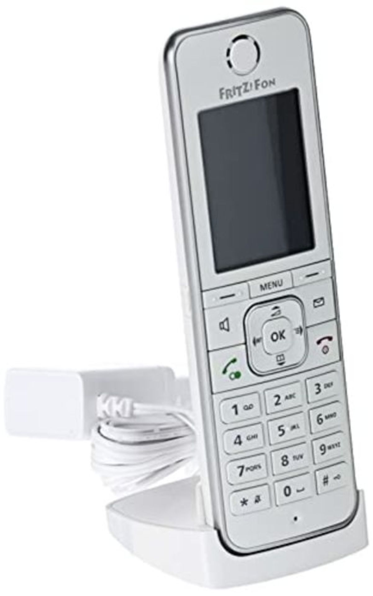 RRP £68.00 AVM FRITZ!Fon C6 DECT-Komforttelefon (hochwertiges Farbdisplay, HD-Telefonie, Internet