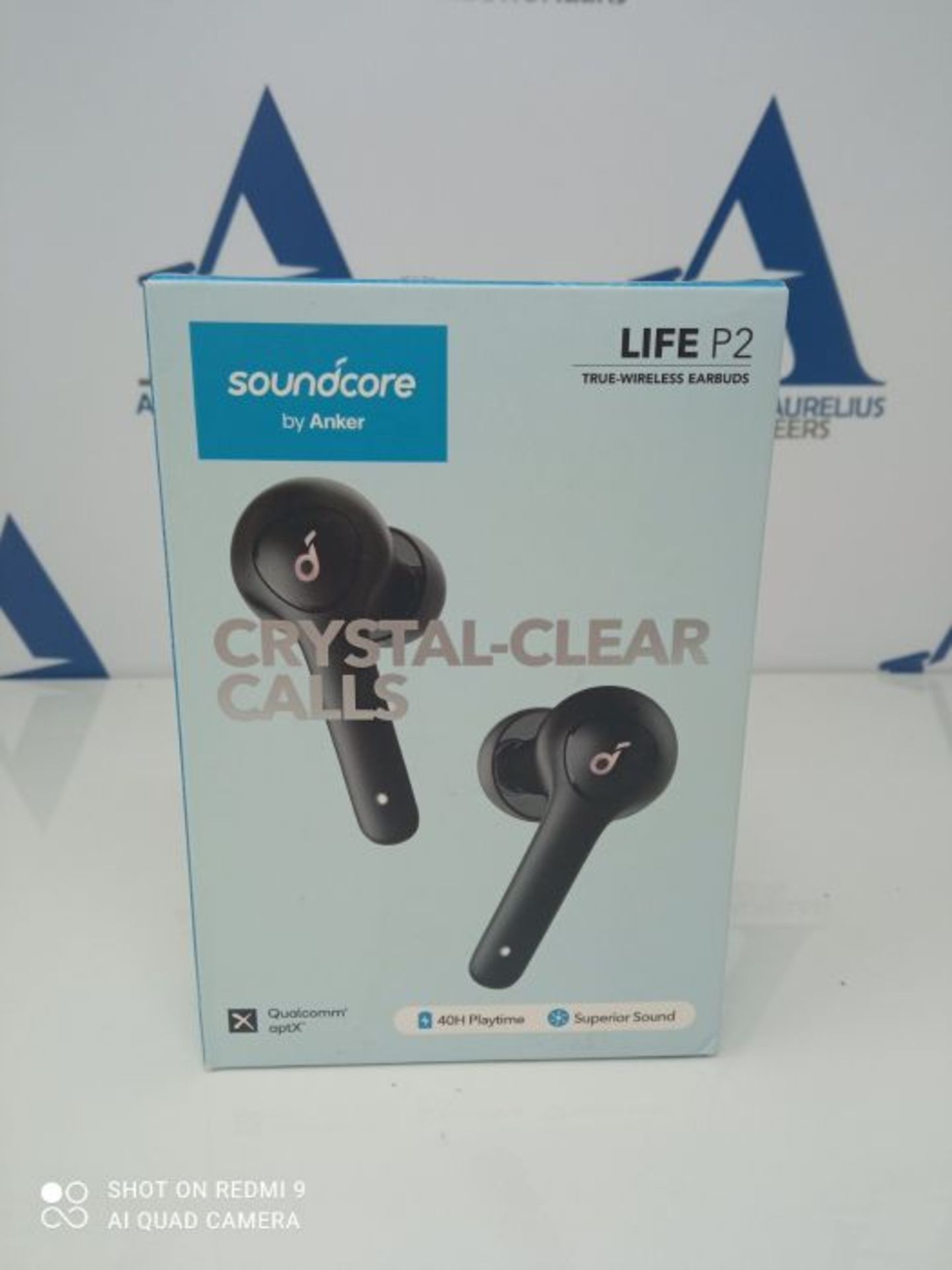 RRP £111.00 Soundcore Life P2 Bluetooth Kopfhörer, Wireless Earbuds CVC 8.0 Geräuschisolierung, - Image 2 of 3