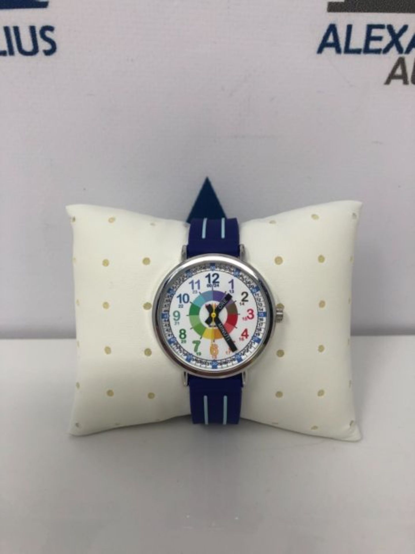 KIDDUS Educational Kids Watch for Children, Boys and Girls. Analogue. Italian Blue - Image 2 of 3