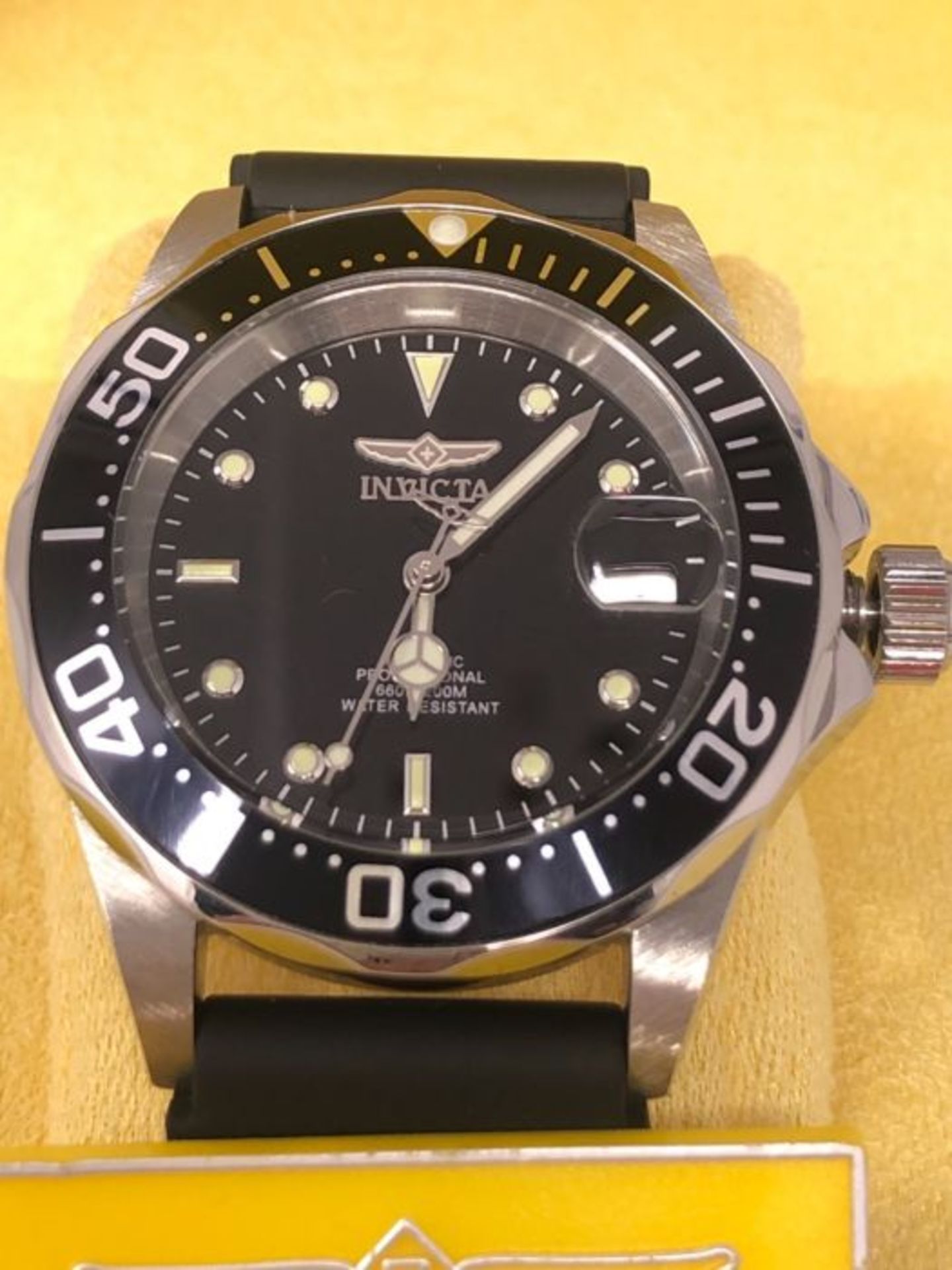 RRP £79.00 Invicta Pro Diver 9110 Herrenuhr, 40 mm - Image 3 of 3