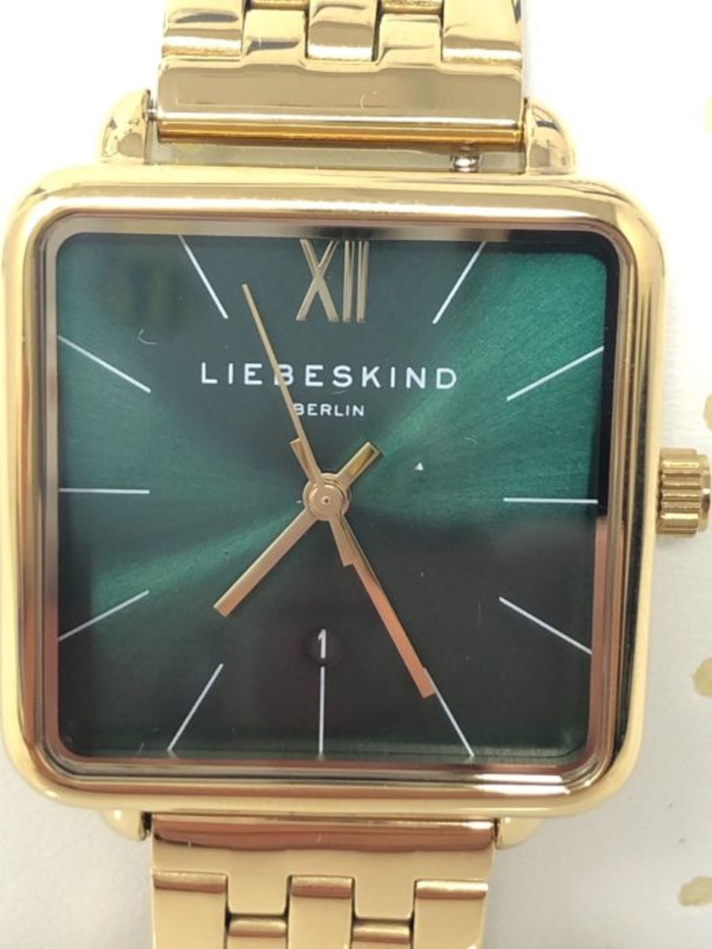 RRP £81.00 Liebeskind Berlin Damen Analog Quarz Uhr mit Edelstahl Armband LT-0181-MQ - Image 3 of 3