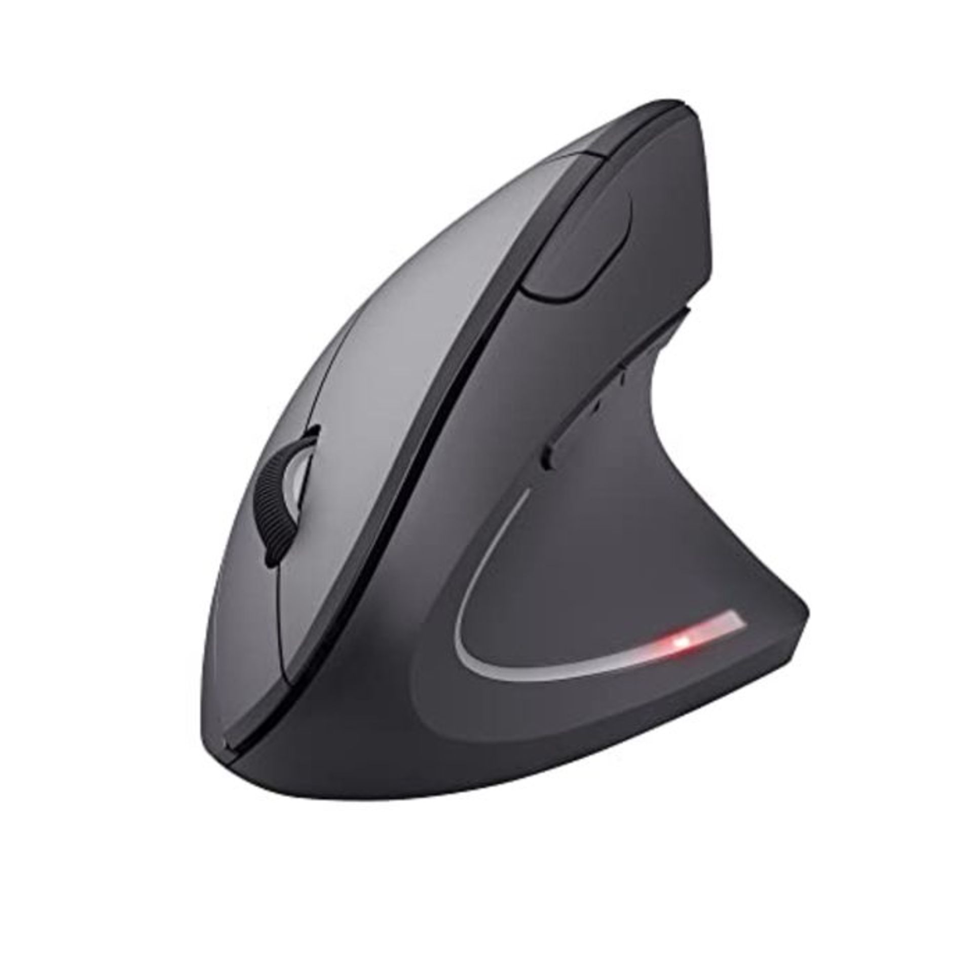 Trust Verto Mouse Verticale Wireless, Mouse Ergonomico senza Filo, 800/1200/1600 DPI,