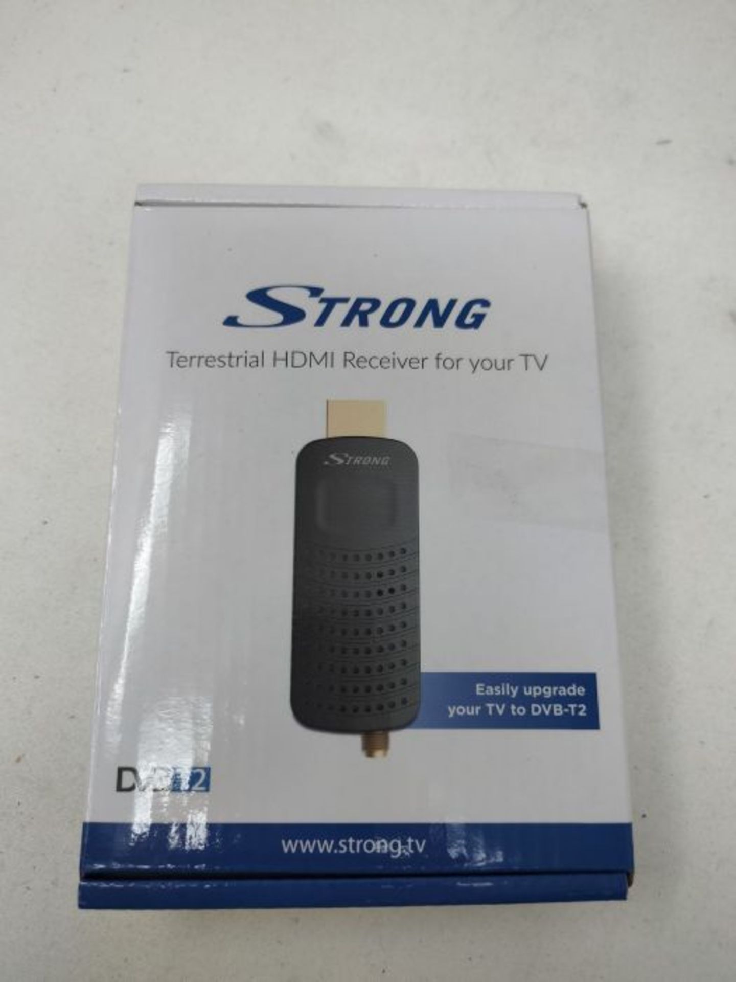 Strong SRT82 Full HD DVB-T2 HDMI Stick - Compatible with Hevc265 - TV Receiver/Tuner w - Image 2 of 3