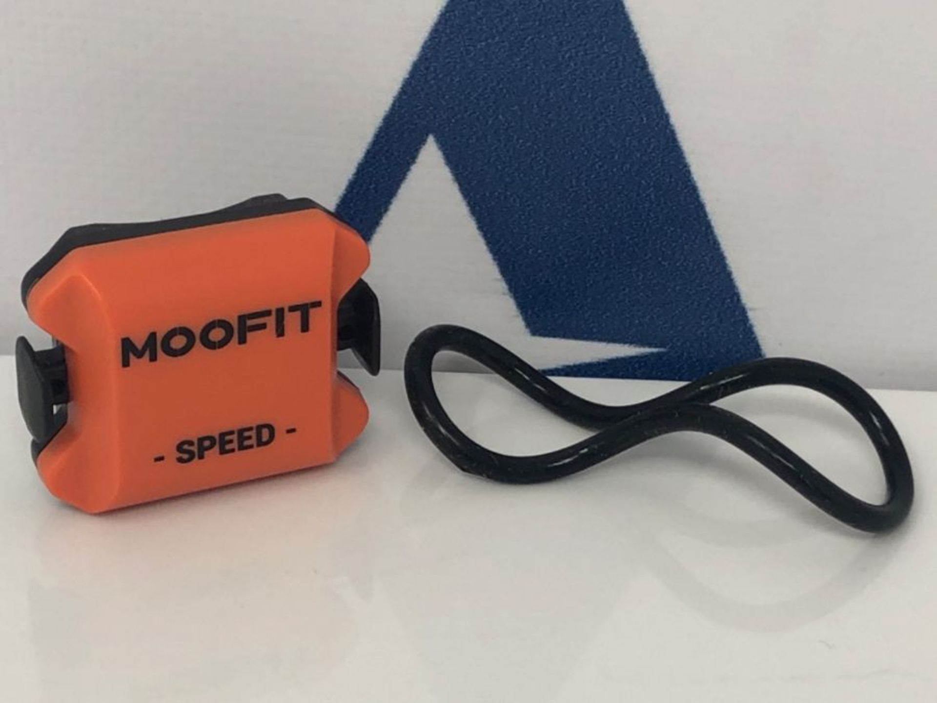 moofit Speed Sensor Bike ANT+ Sensor Speed Waterproof Wireless Cycle Speed Sensor Blue - Image 2 of 3