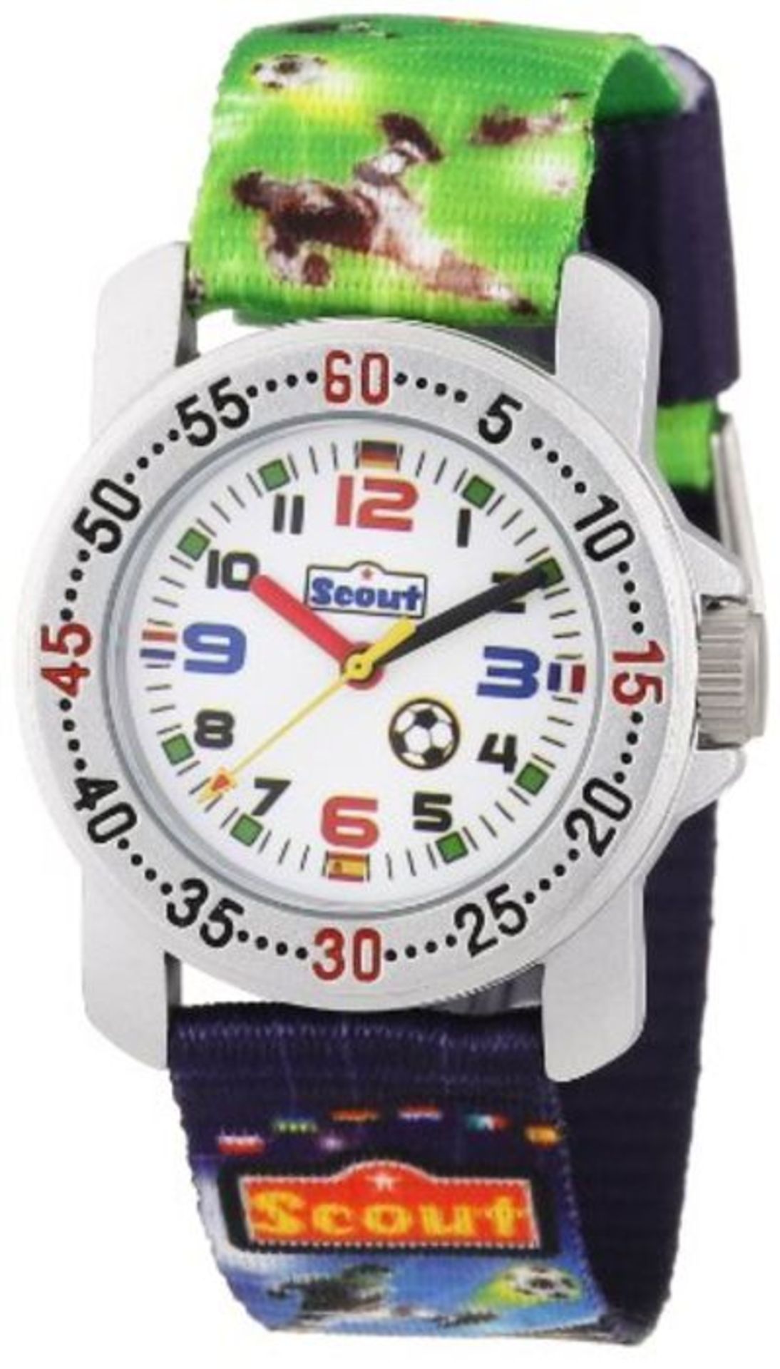 Scout Boys' Analogue Quartz Watch with Textile Strap - 280376026