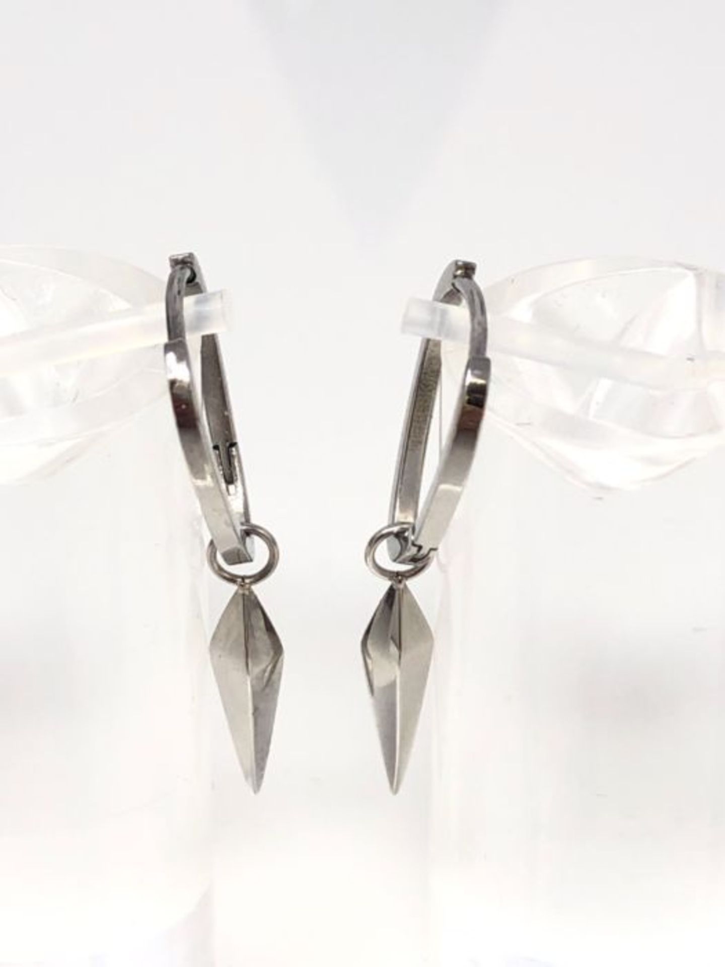 Liebeskind Berlin Creole earrings, 3,6 cm, Stainless Steel, No gemstone., - Image 3 of 3