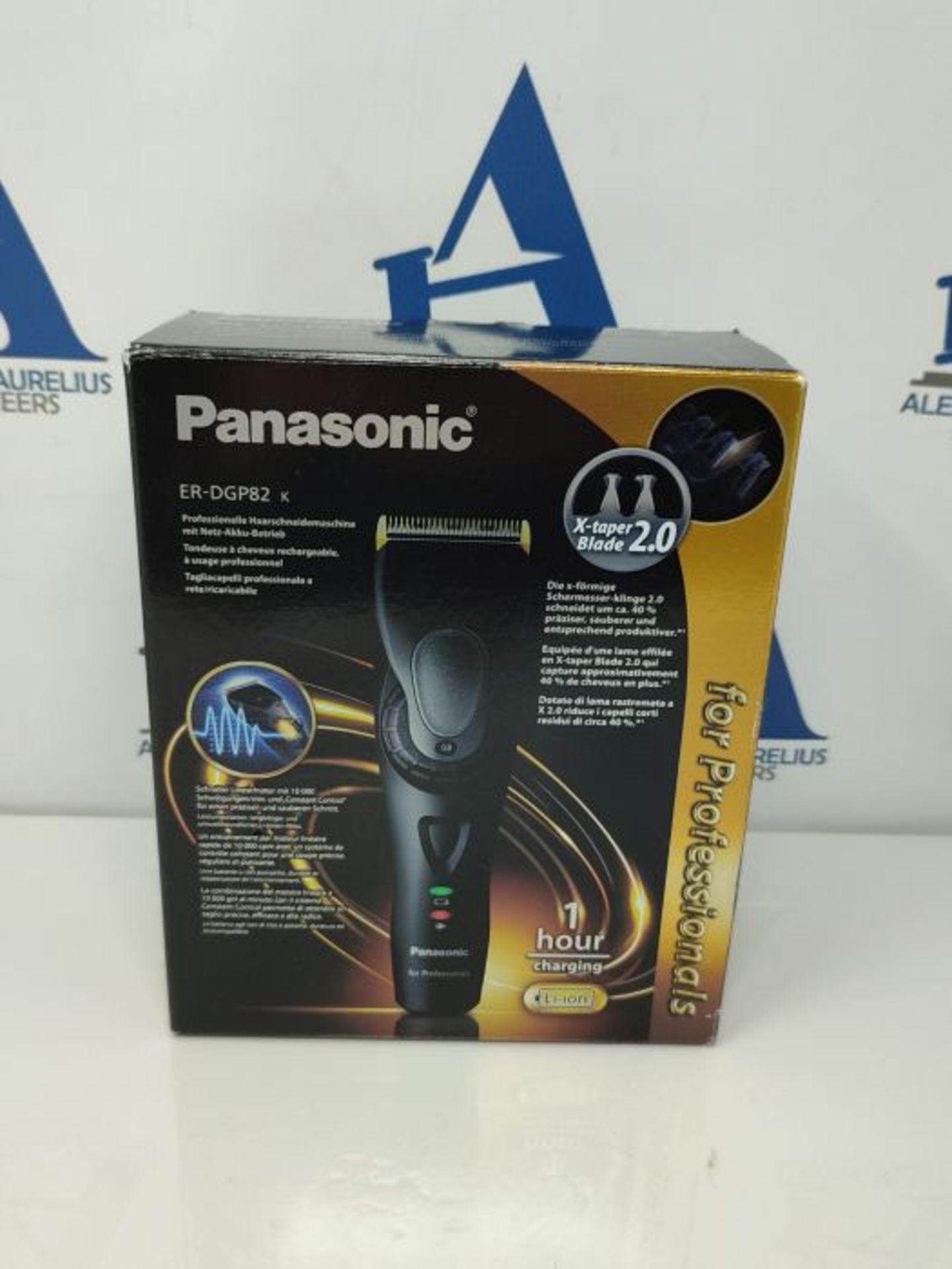 RRP £149.00 Panasonic for Professionals Professional hair trimmer ER-DGP82 for battery and mains o - Image 2 of 3