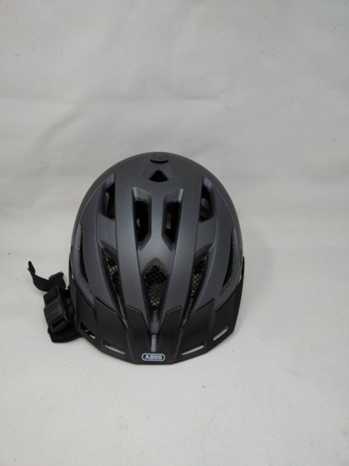 RRP £59.00 ABUS URBAN-I 3.0 Fahrradhelm, Schwarz (Titan), M (52-58 cm) - Image 2 of 2