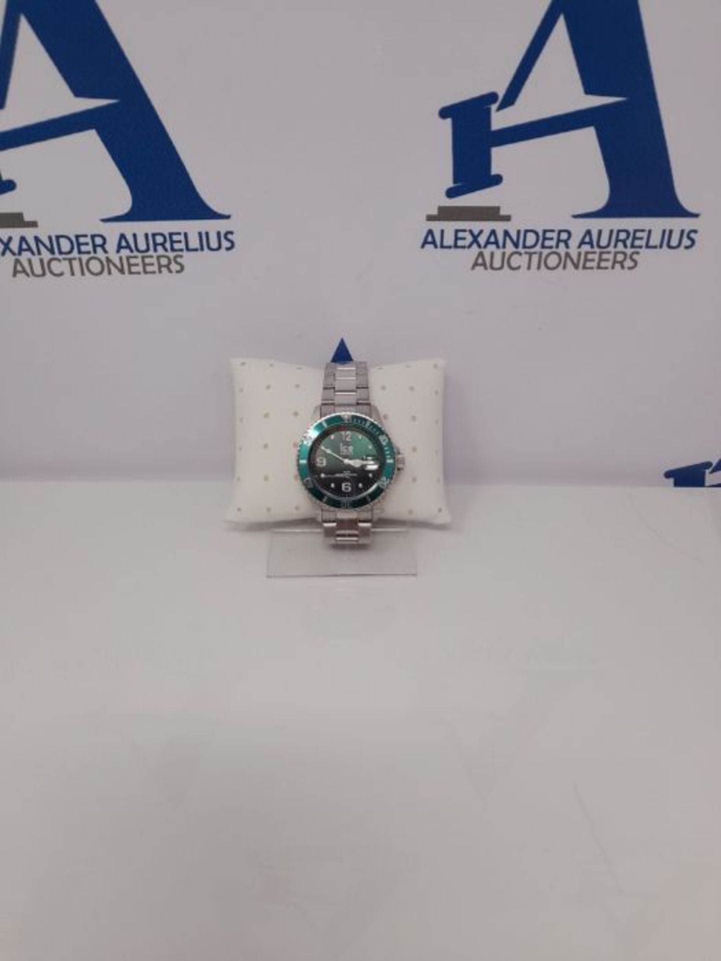 RRP £94.00 Ice-Watch - ICE steel Green silver - Montre verte mixte avec bracelet en metal - 01654 - Image 2 of 3