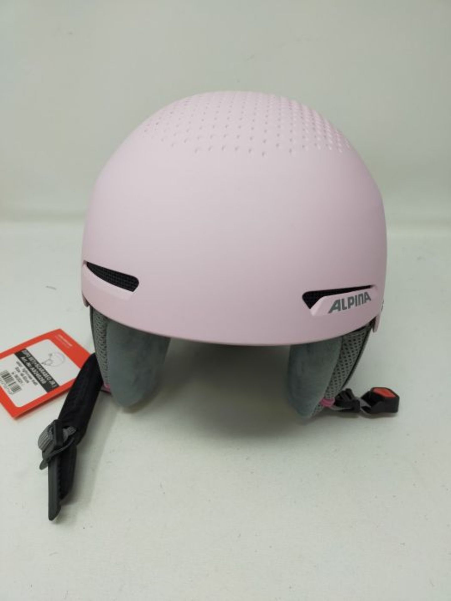 RRP £92.00 ALPINA Unisex - Kinder, ZUPO SET (+SCARABEO JR) Skihelm, light-rose matt, 48-52 cm - Image 3 of 3